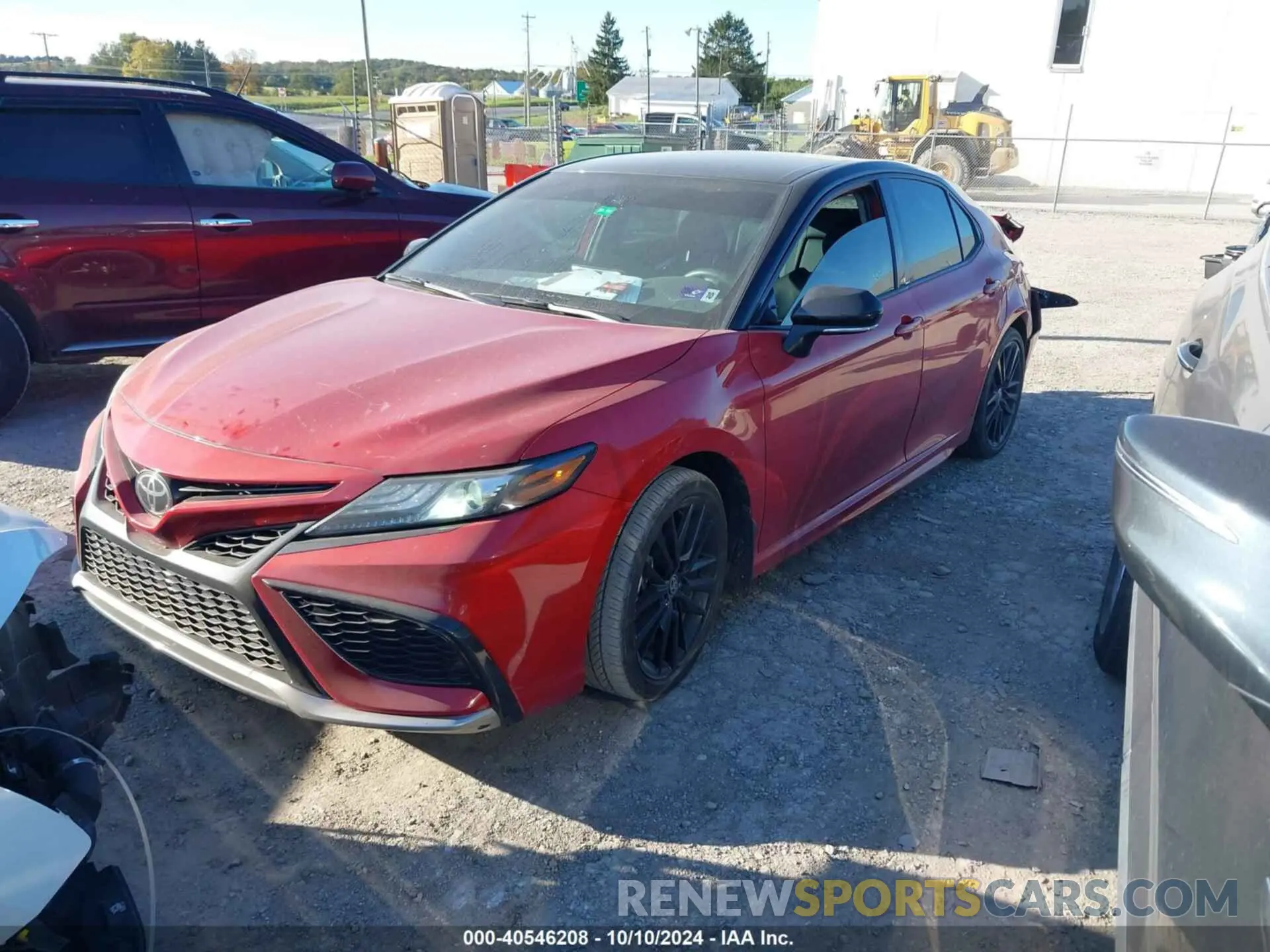 2 fotografías del automóvil dañado 4T1K61BKXPU074066 TOYOTA CAMRY 2023