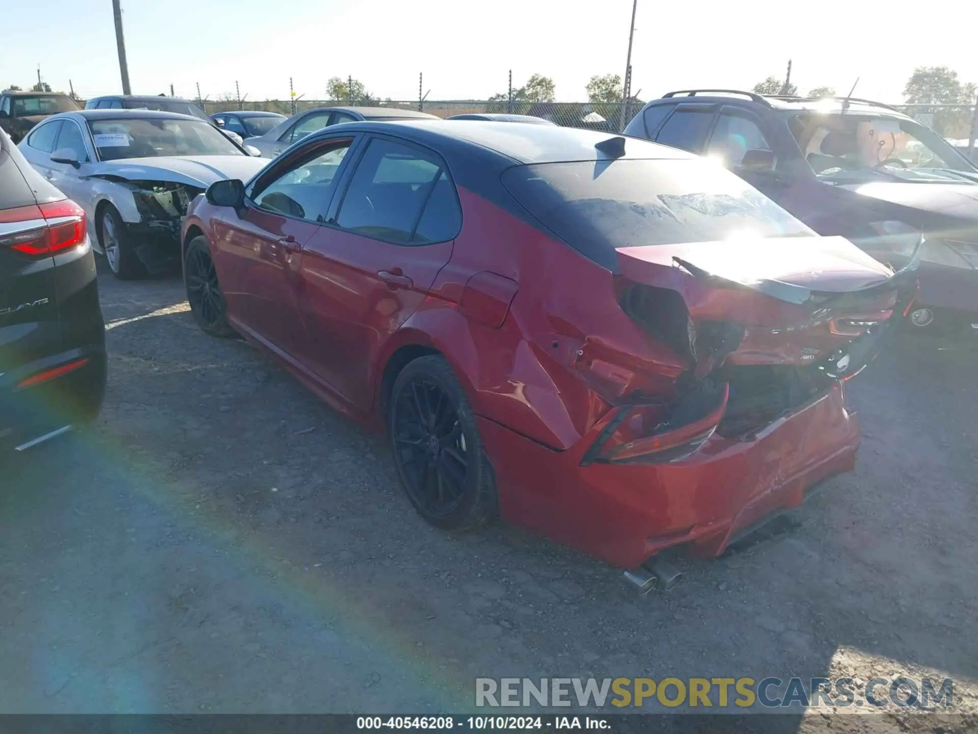 3 fotografías del automóvil dañado 4T1K61BKXPU074066 TOYOTA CAMRY 2023