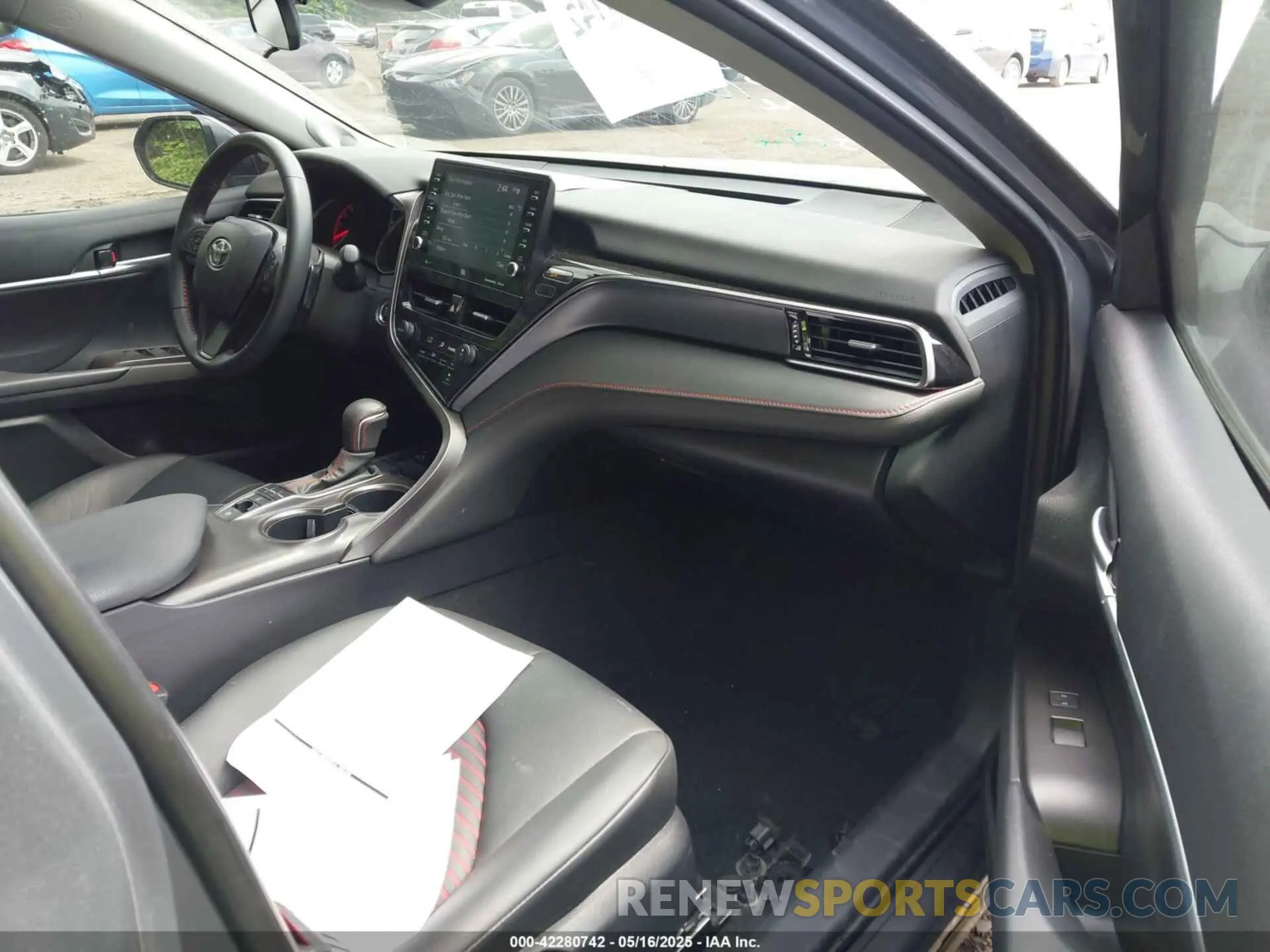 5 fotografías del automóvil dañado 4T1KZ1AK0PU085456 TOYOTA CAMRY 2023
