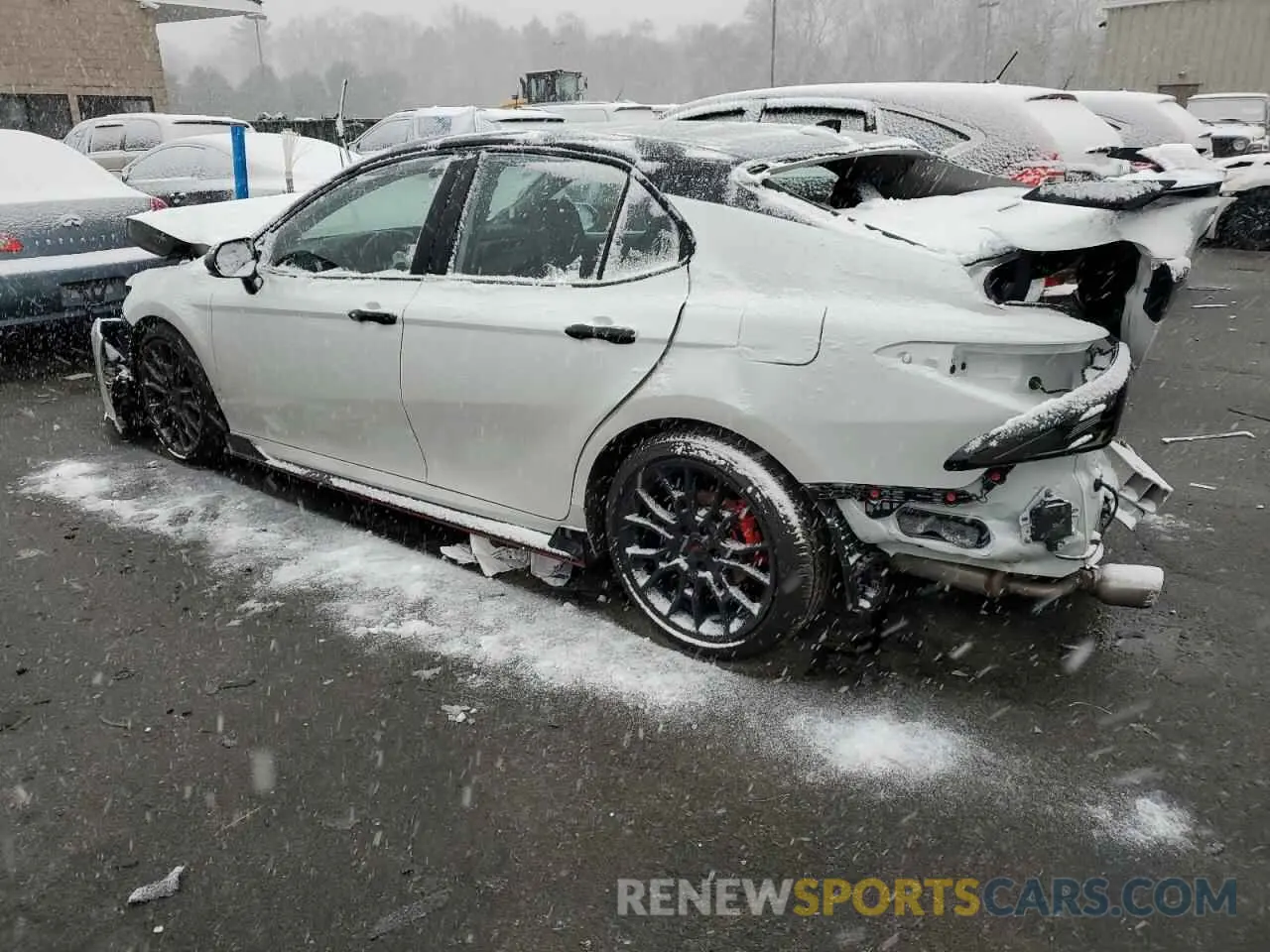 2 fotografías del automóvil dañado 4T1KZ1AK1PU086745 TOYOTA CAMRY 2023