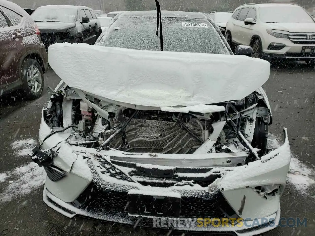 5 fotografías del automóvil dañado 4T1KZ1AK1PU086745 TOYOTA CAMRY 2023