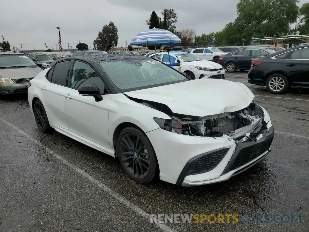 4 fotografías del automóvil dañado 4T1KZ1AK1PU088267 TOYOTA CAMRY 2023