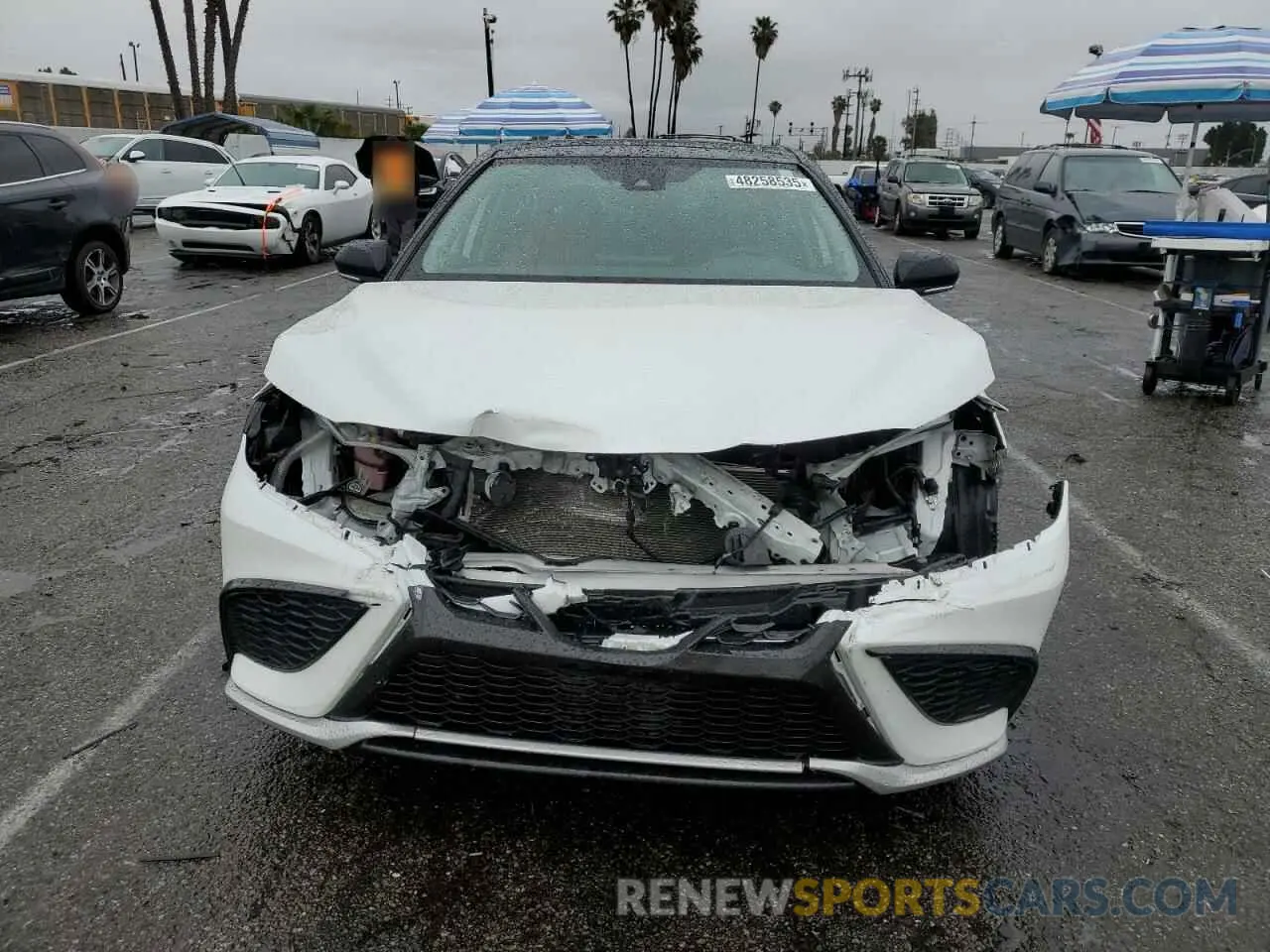 5 fotografías del automóvil dañado 4T1KZ1AK1PU088267 TOYOTA CAMRY 2023