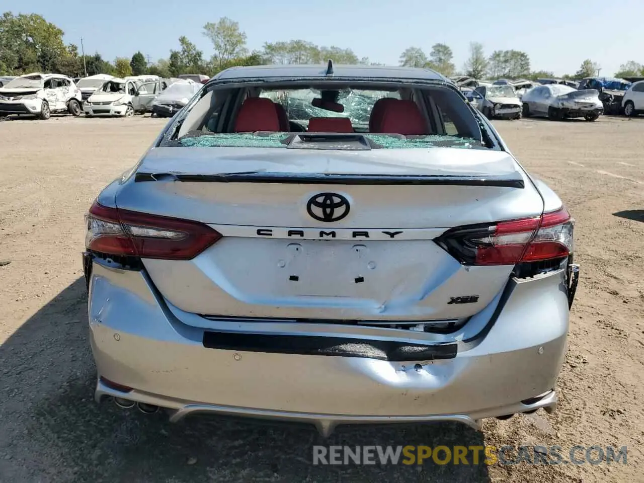 6 fotografías del automóvil dañado 4T1KZ1AK2PU078055 TOYOTA CAMRY 2023