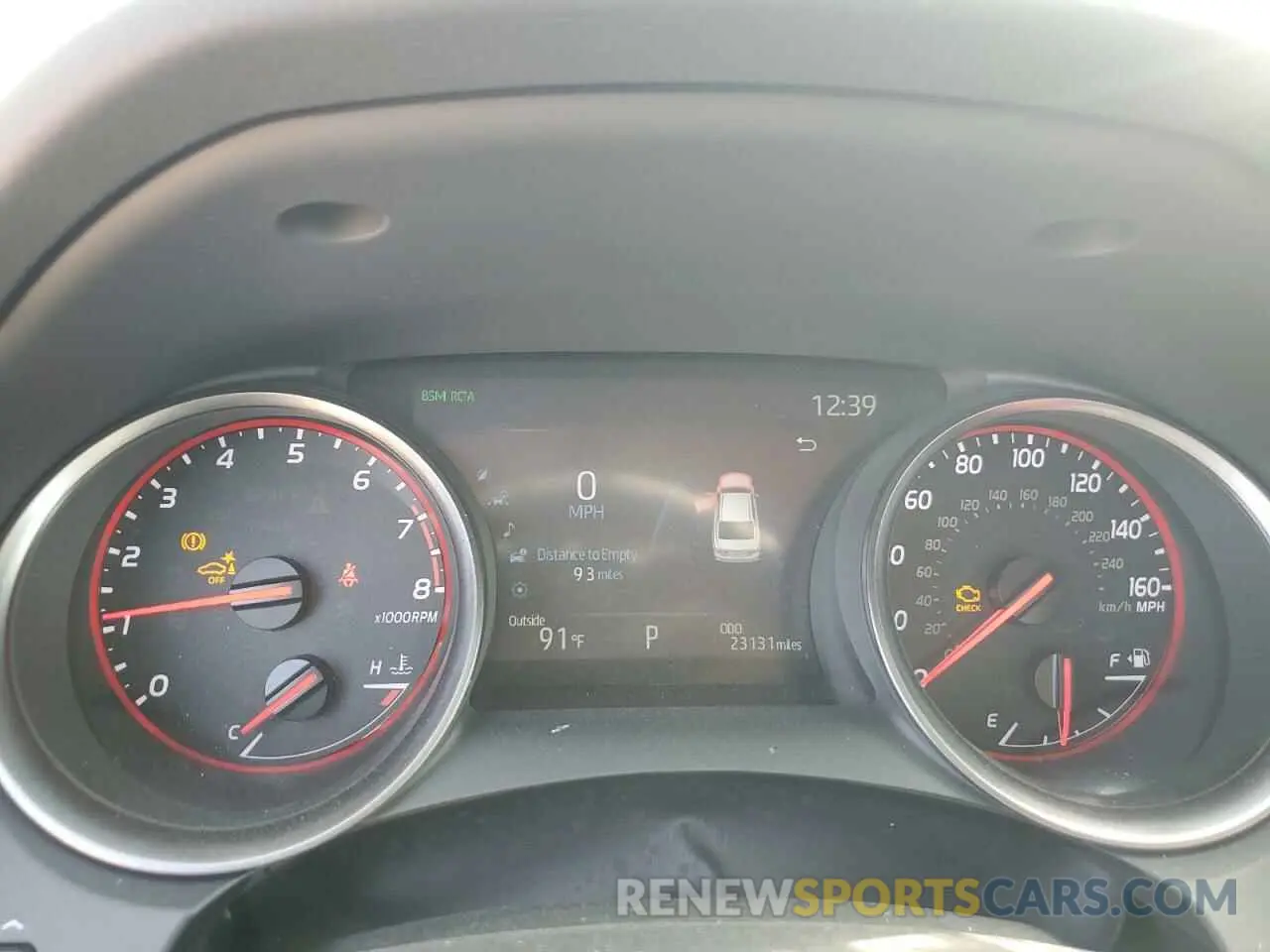 9 fotografías del automóvil dañado 4T1KZ1AK2PU078055 TOYOTA CAMRY 2023