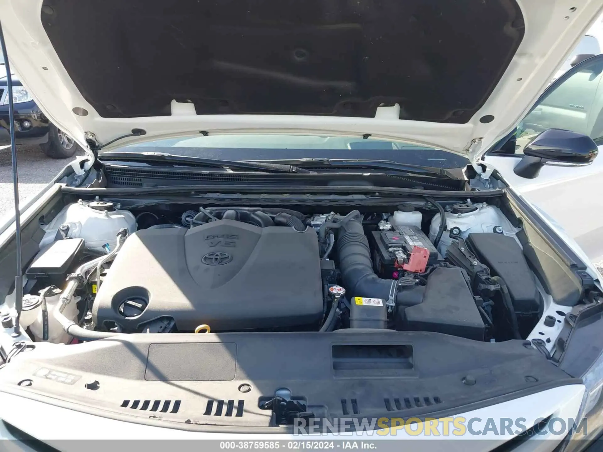 10 fotografías del automóvil dañado 4T1KZ1AK2PU086138 TOYOTA CAMRY 2023