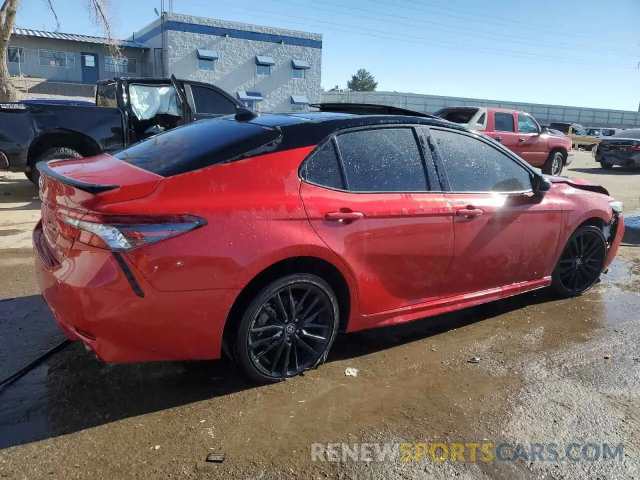 3 fotografías del automóvil dañado 4T1KZ1AK3PU078114 TOYOTA CAMRY 2023