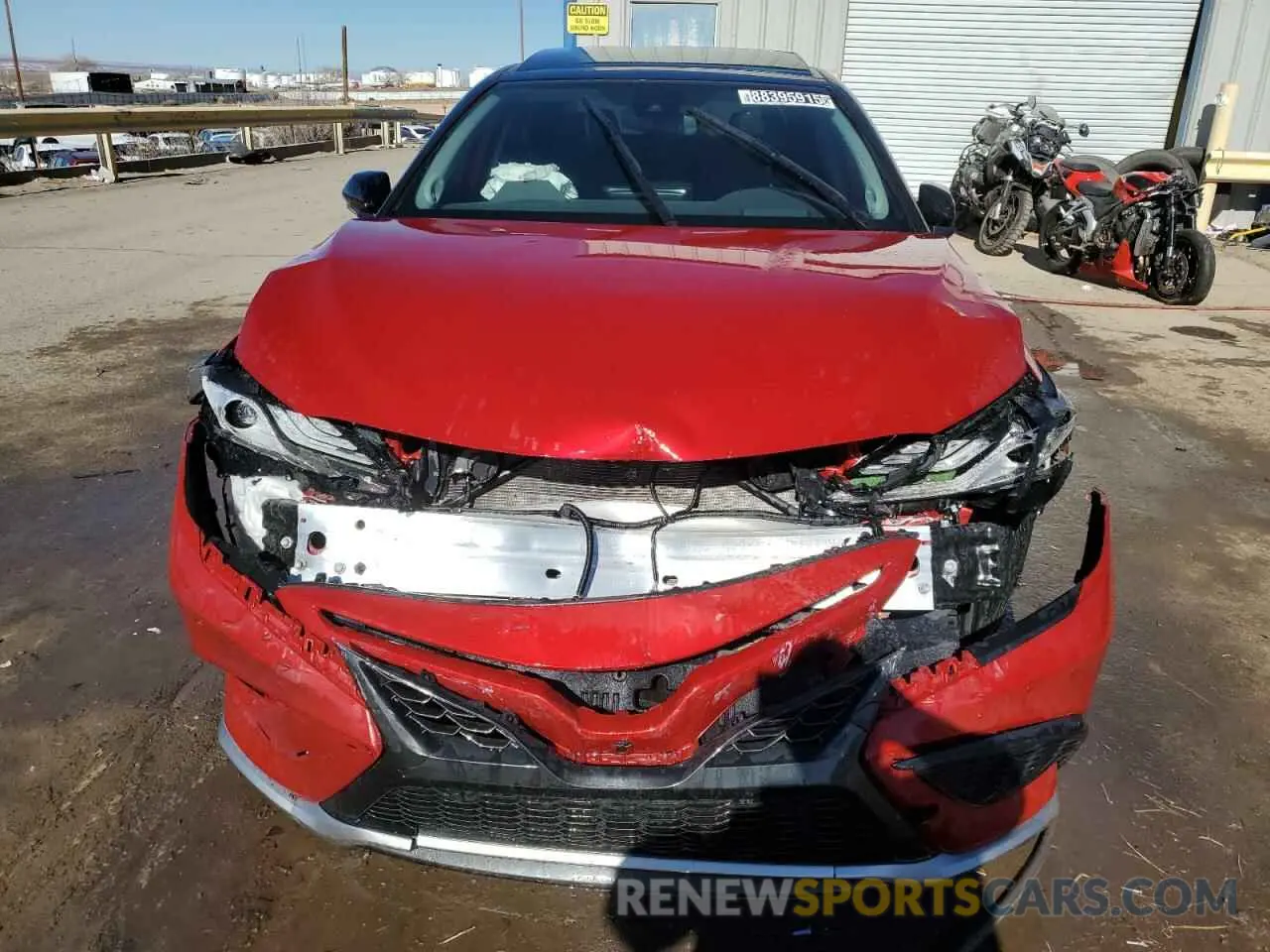 5 fotografías del automóvil dañado 4T1KZ1AK3PU078114 TOYOTA CAMRY 2023
