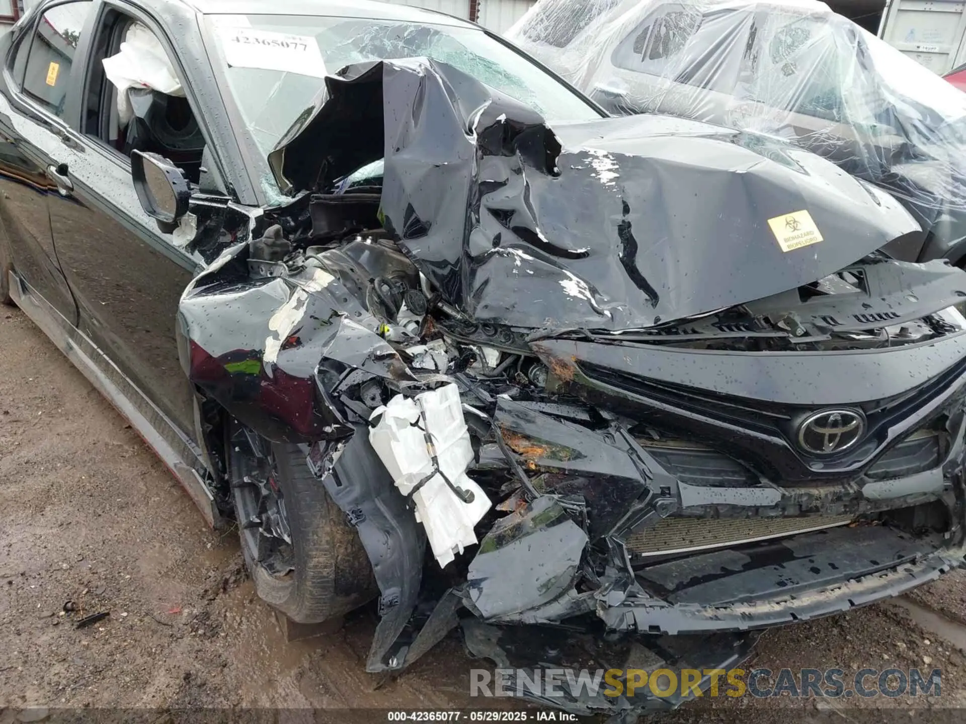 6 fotografías del automóvil dañado 4T1KZ1AK3PU086505 TOYOTA CAMRY 2023