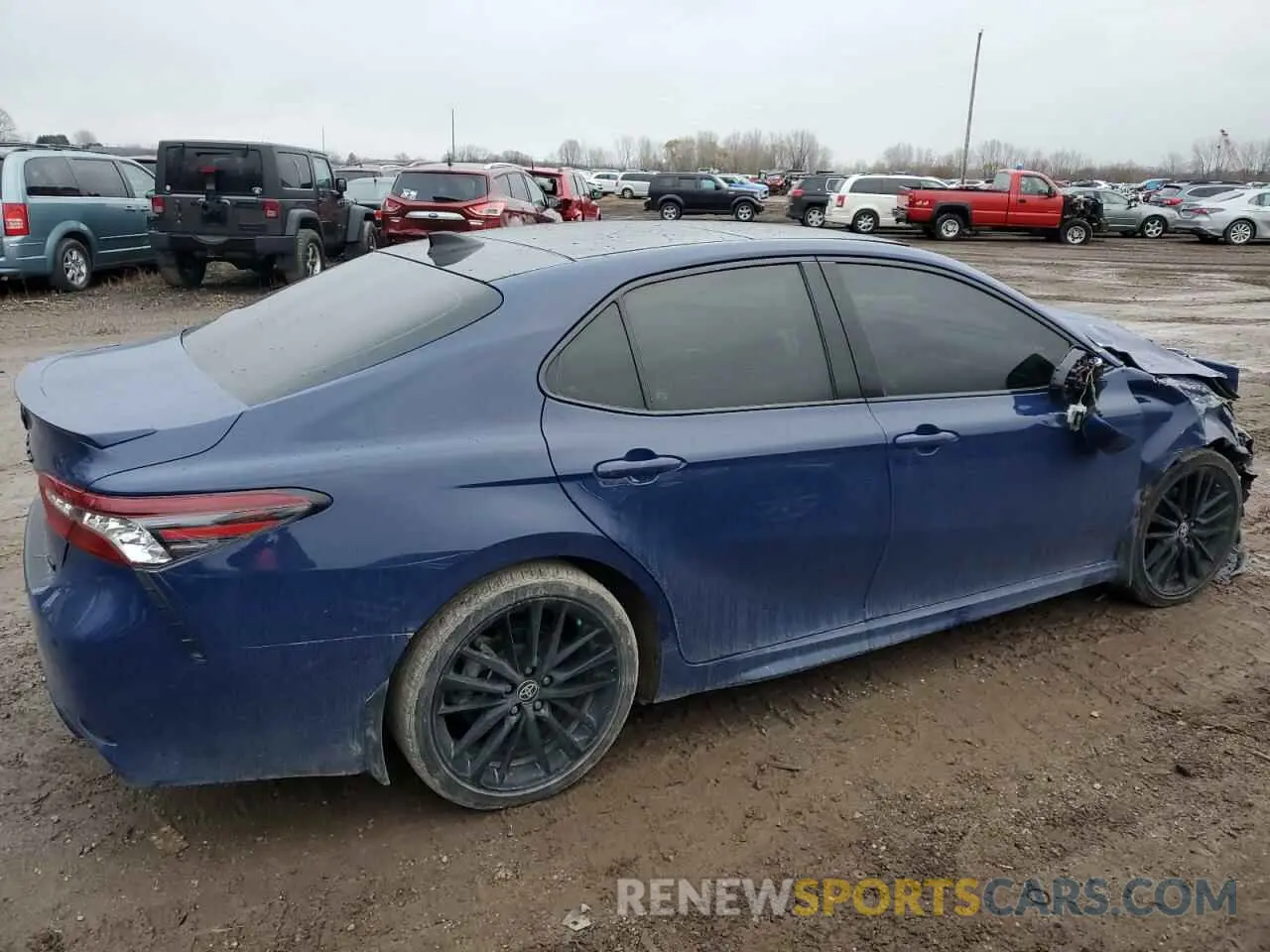 3 fotografías del automóvil dañado 4T1KZ1AK4PU084455 TOYOTA CAMRY 2023