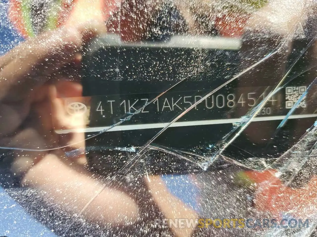 12 fotografías del automóvil dañado 4T1KZ1AK5PU084514 TOYOTA CAMRY 2023