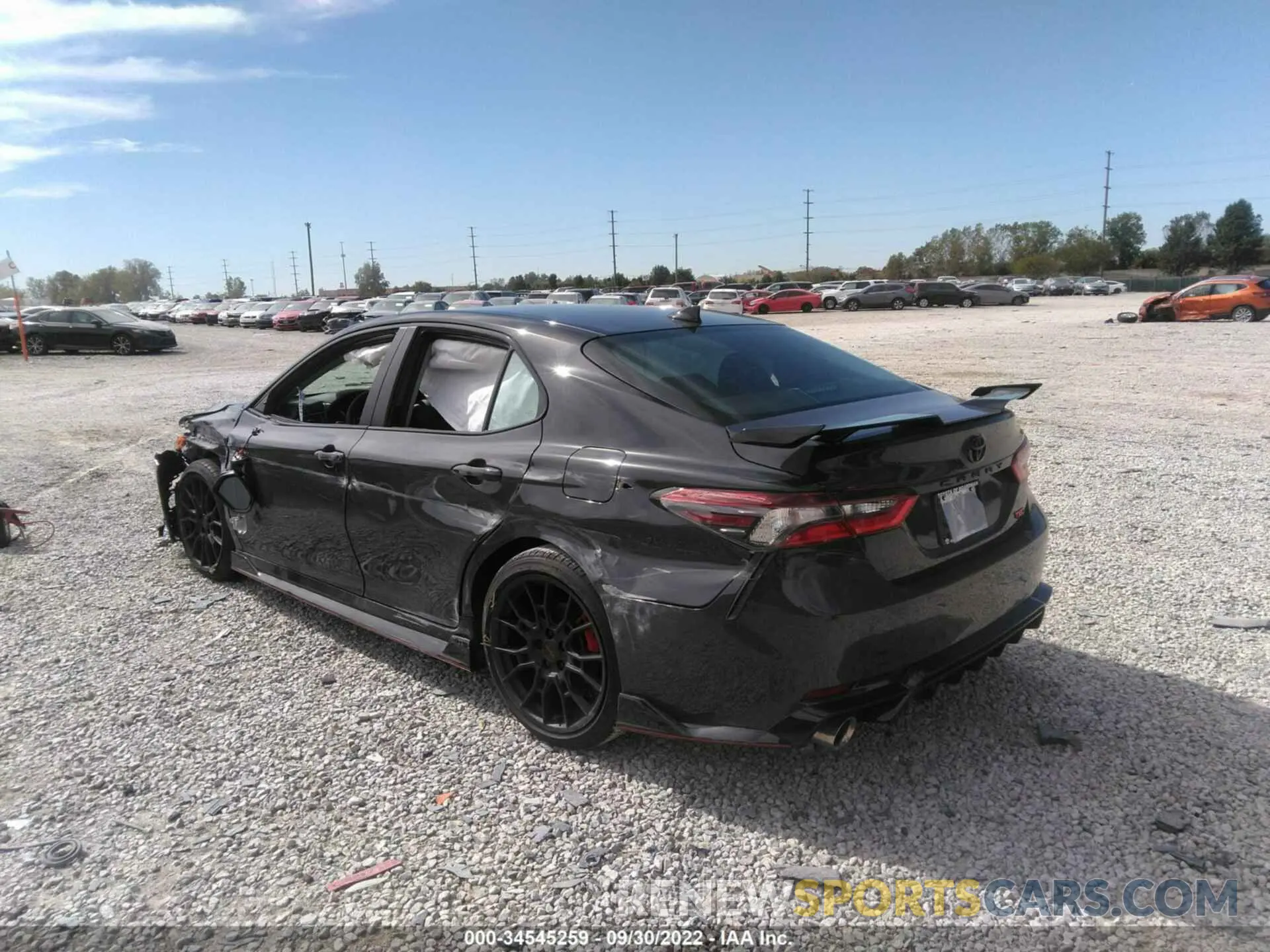 3 fotografías del automóvil dañado 4T1KZ1AK6PU072159 TOYOTA CAMRY 2023