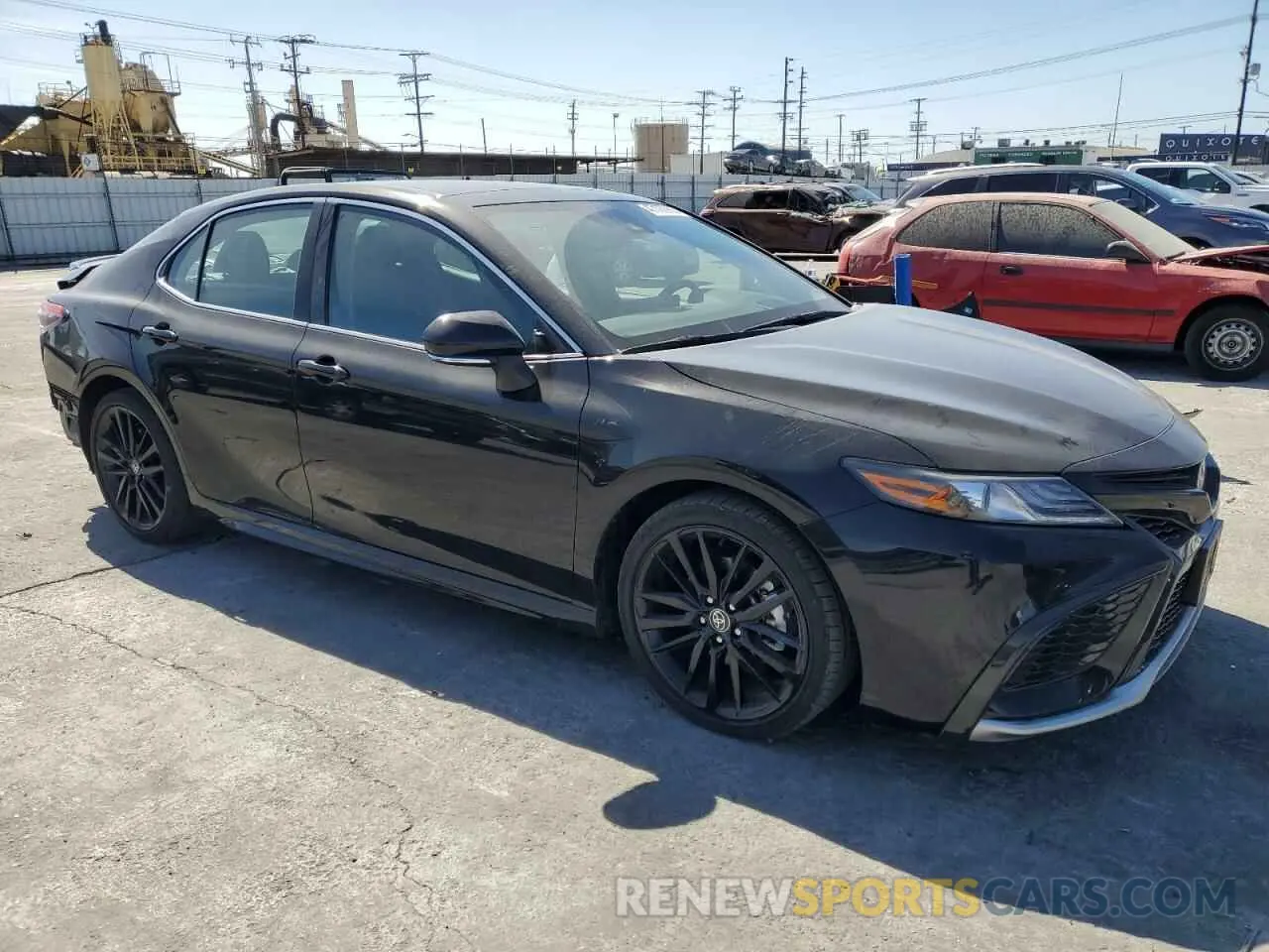 4 fotografías del automóvil dañado 4T1KZ1AK6PU074719 TOYOTA CAMRY 2023
