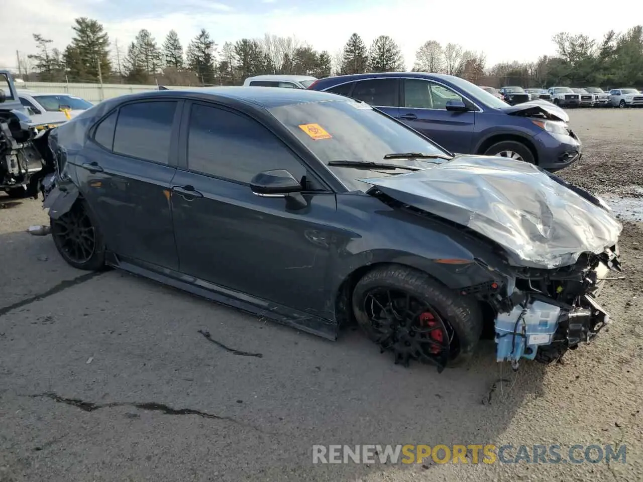 4 fotografías del automóvil dañado 4T1KZ1AK7PU077726 TOYOTA CAMRY 2023