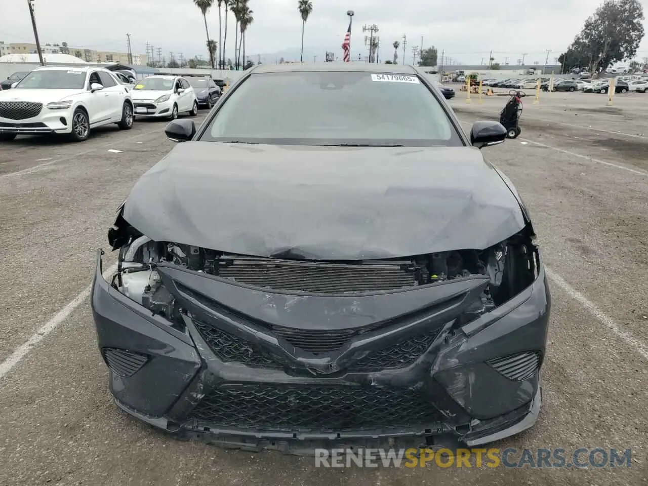 5 fotografías del automóvil dañado 4T1KZ1AK7PU080612 TOYOTA CAMRY 2023