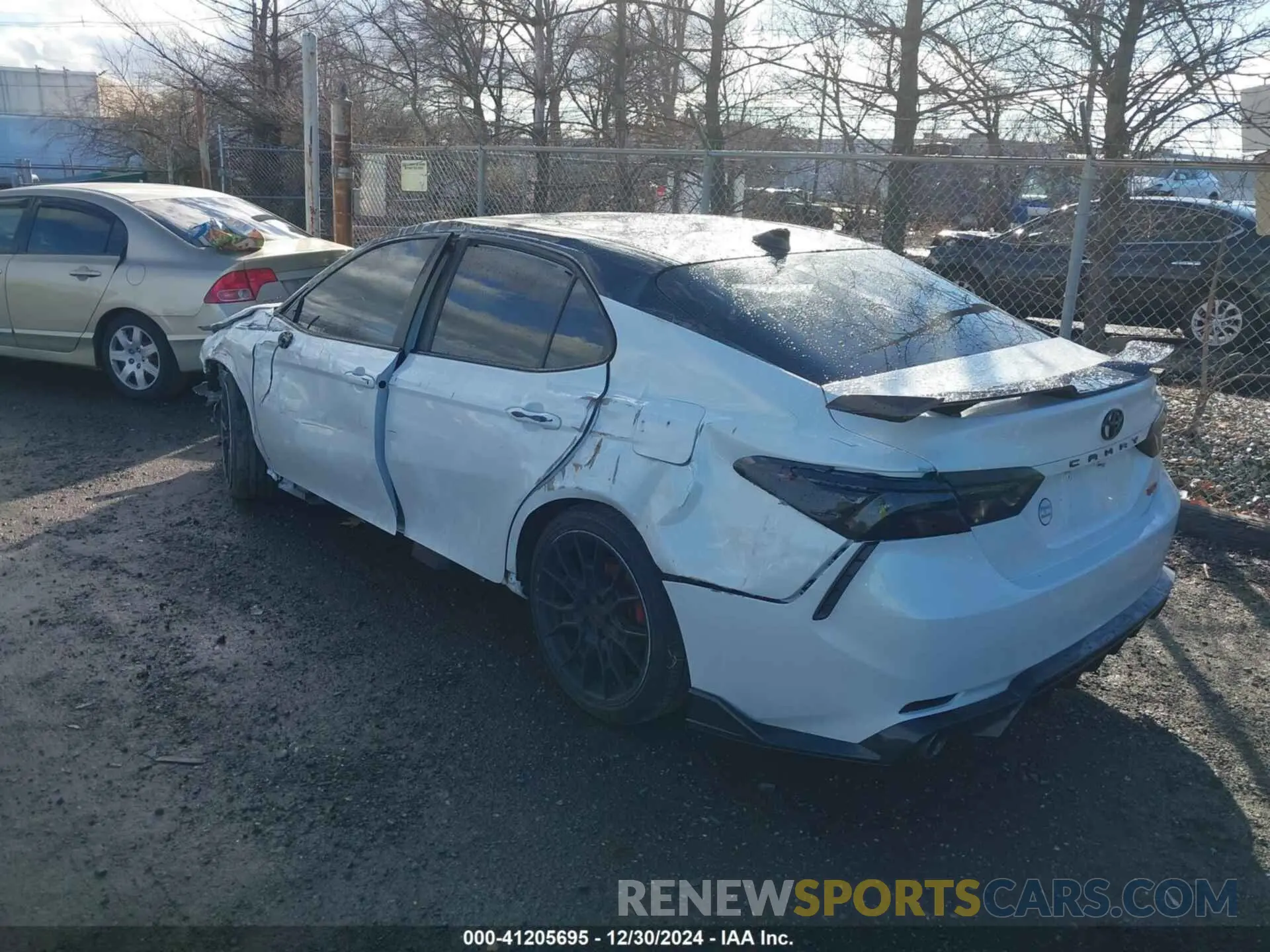 3 fotografías del automóvil dañado 4T1KZ1AK7PU086913 TOYOTA CAMRY 2023
