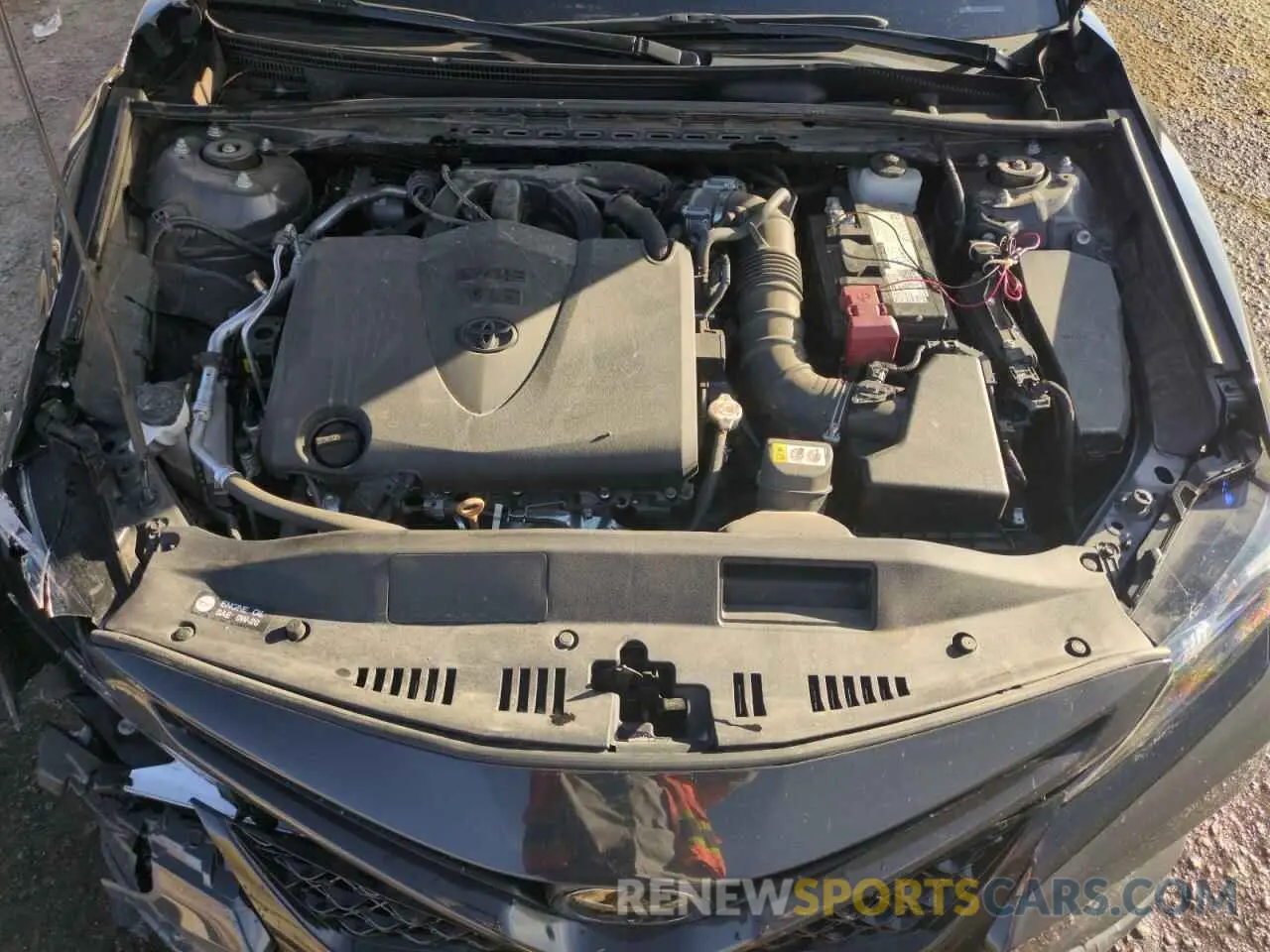 11 fotografías del automóvil dañado 4T1KZ1AK8PU085334 TOYOTA CAMRY 2023
