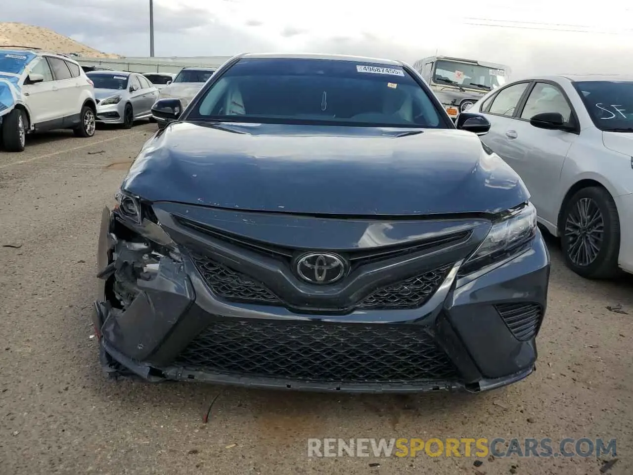 5 fotografías del automóvil dañado 4T1KZ1AK8PU085334 TOYOTA CAMRY 2023
