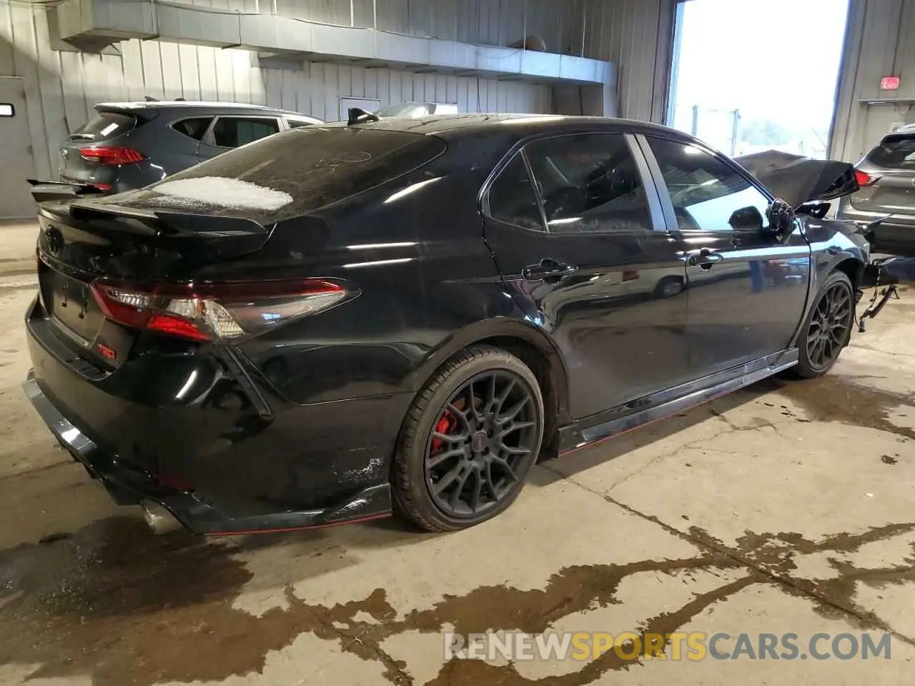 3 fotografías del automóvil dañado 4T1KZ1AK8PU087925 TOYOTA CAMRY 2023
