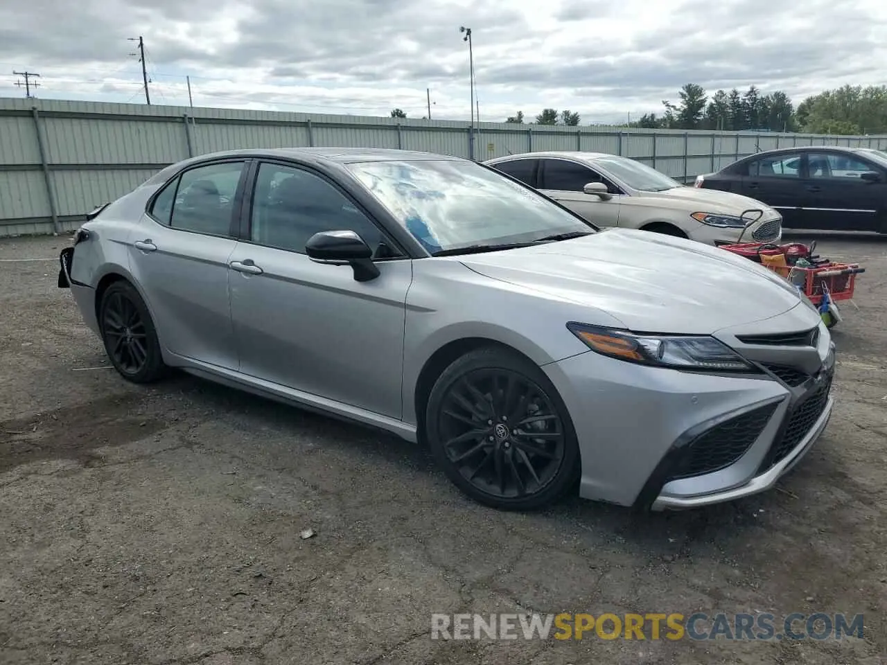 4 fotografías del automóvil dañado 4T1KZ1AKXPU076442 TOYOTA CAMRY 2023