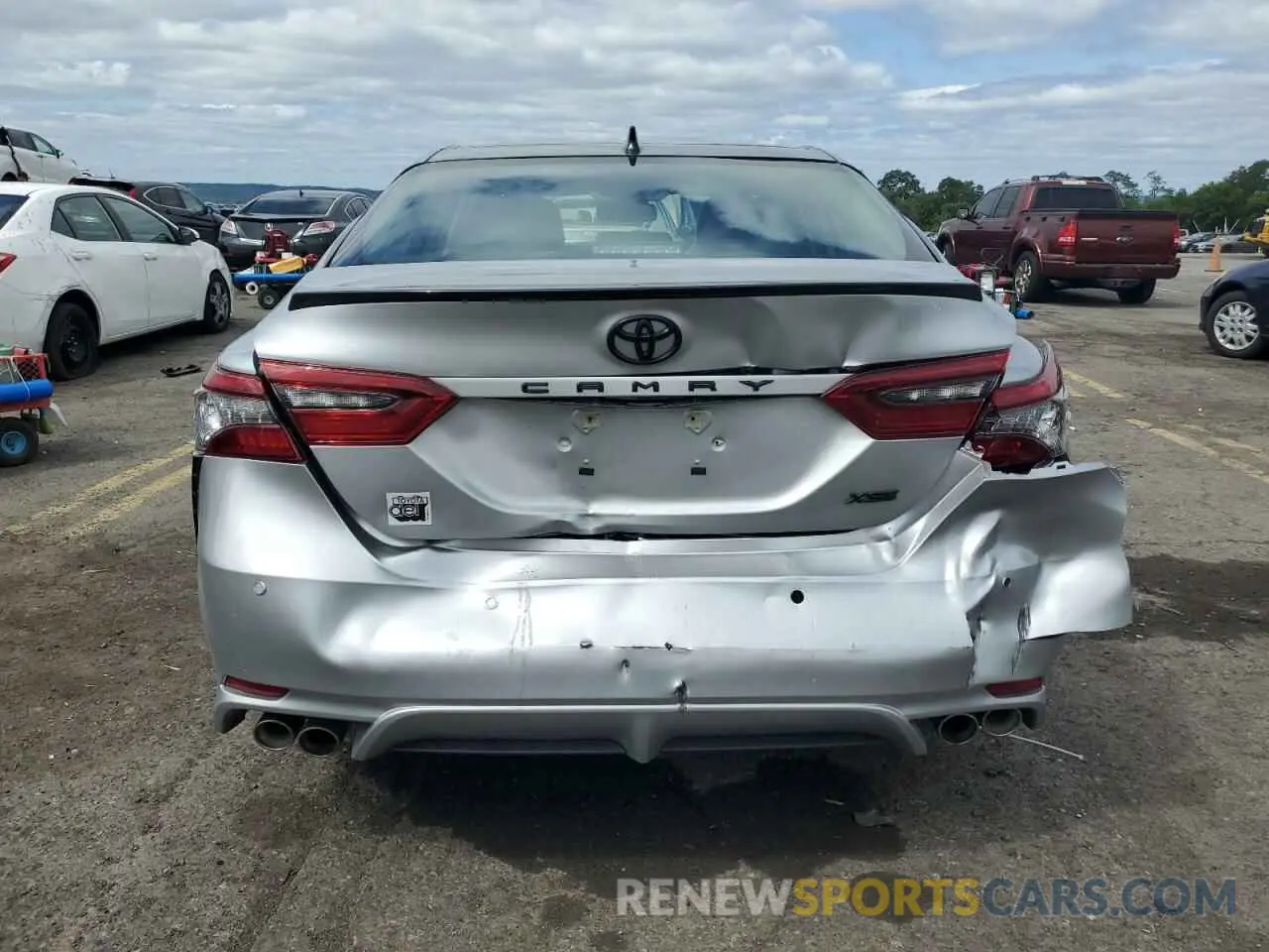 6 fotografías del automóvil dañado 4T1KZ1AKXPU076442 TOYOTA CAMRY 2023