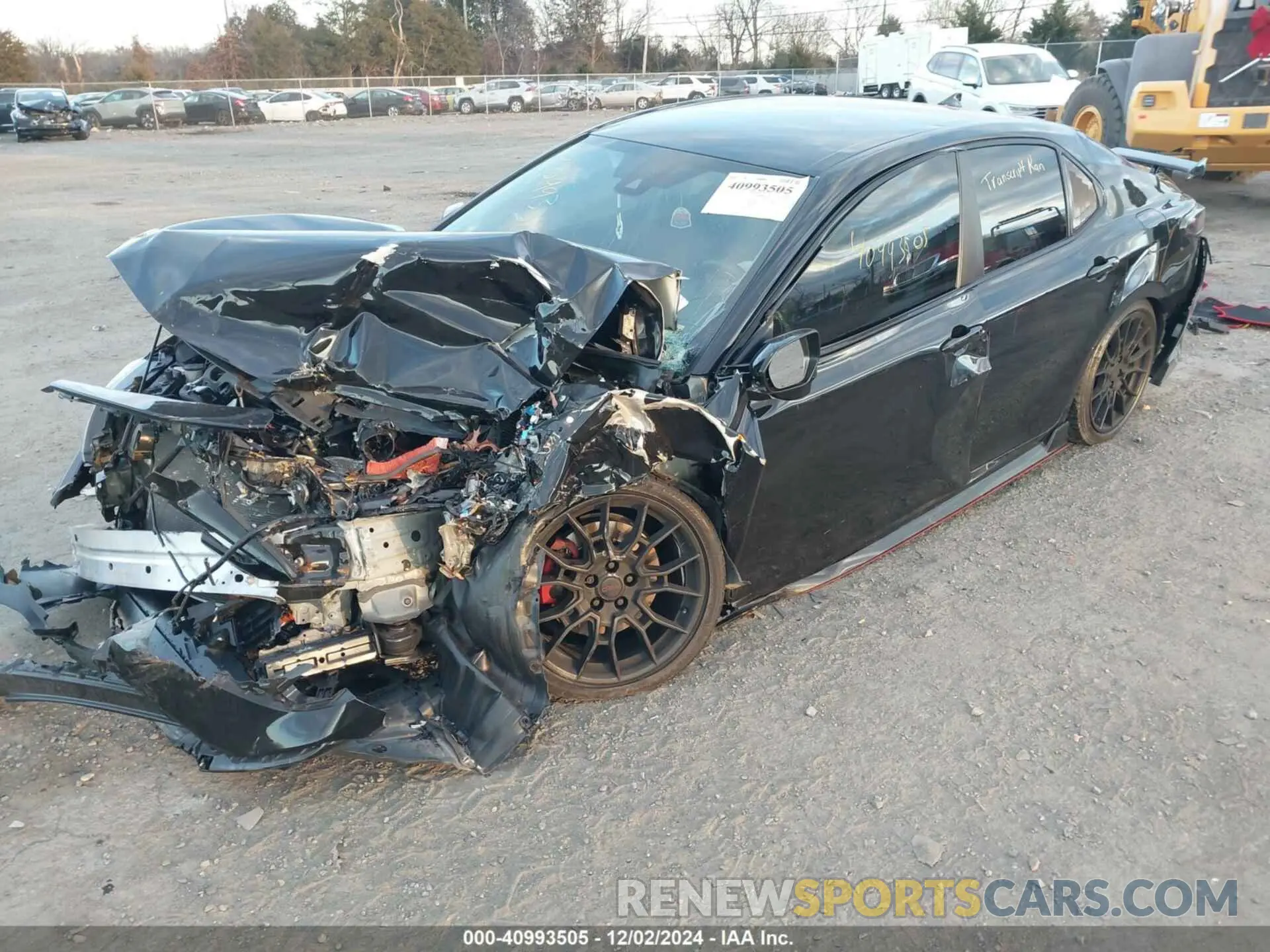 2 fotografías del automóvil dañado 4T1KZ1AKXPU079955 TOYOTA CAMRY 2023