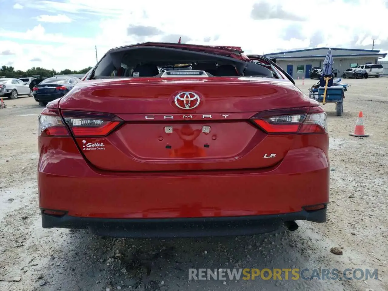 6 fotografías del automóvil dañado 4T1R11AK3PU166585 TOYOTA CAMRY 2023