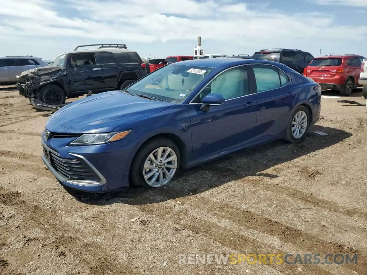 1 fotografías del automóvil dañado 4T1R11AK3PU187209 TOYOTA CAMRY 2023