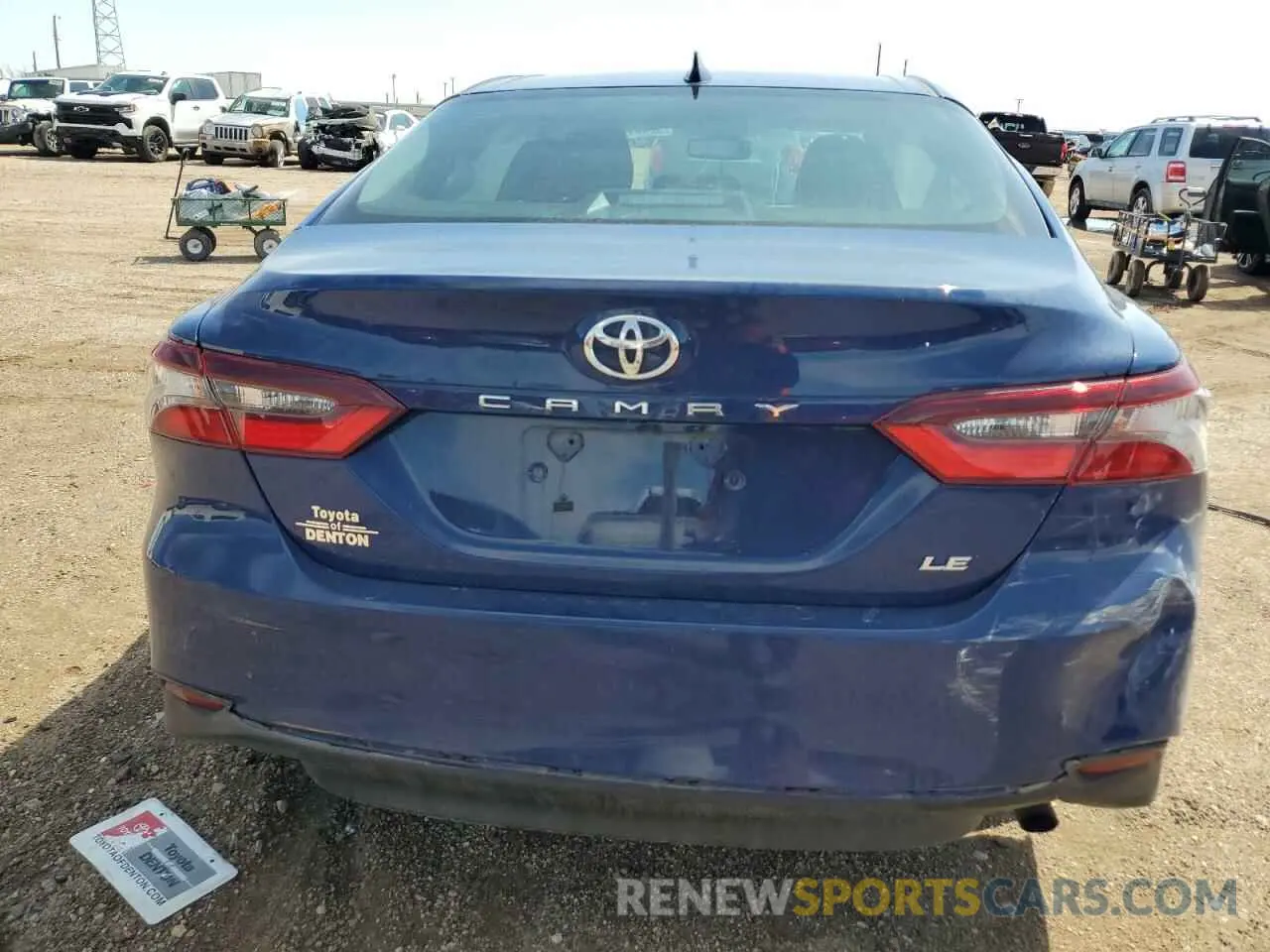 6 fotografías del automóvil dañado 4T1R11AK3PU187209 TOYOTA CAMRY 2023