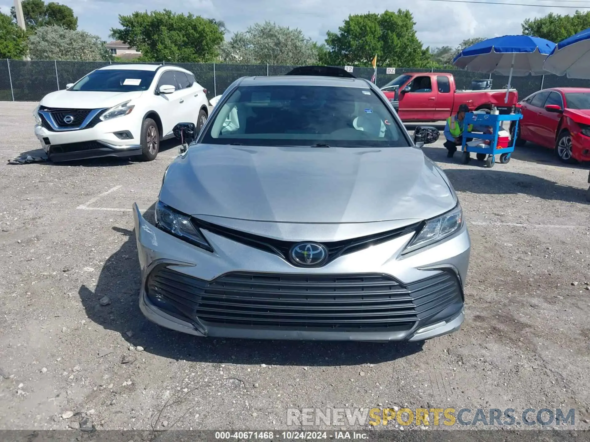 12 fotografías del automóvil dañado 4T1R11AK4PU102538 TOYOTA CAMRY 2023
