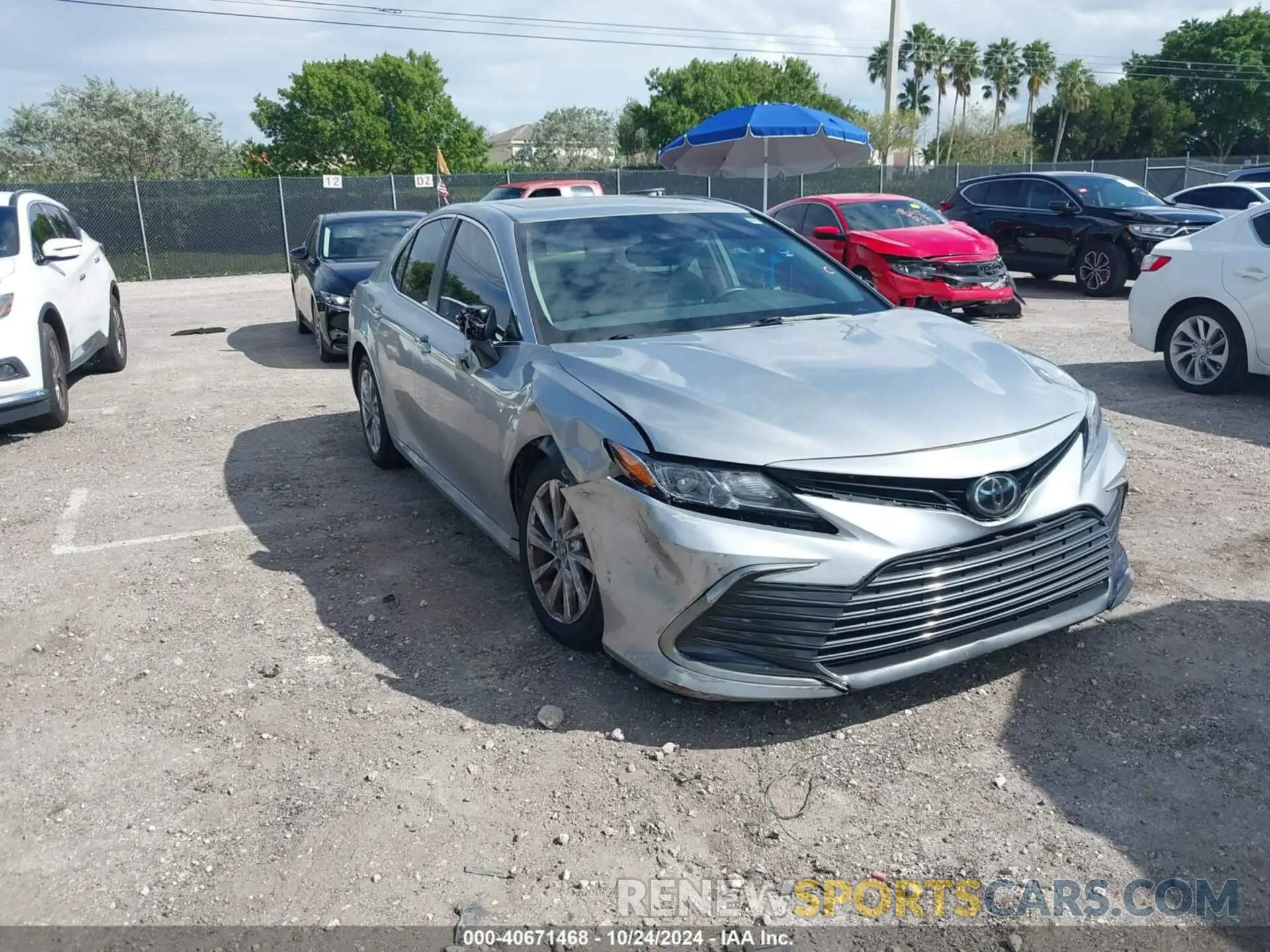 6 fotografías del automóvil dañado 4T1R11AK4PU102538 TOYOTA CAMRY 2023