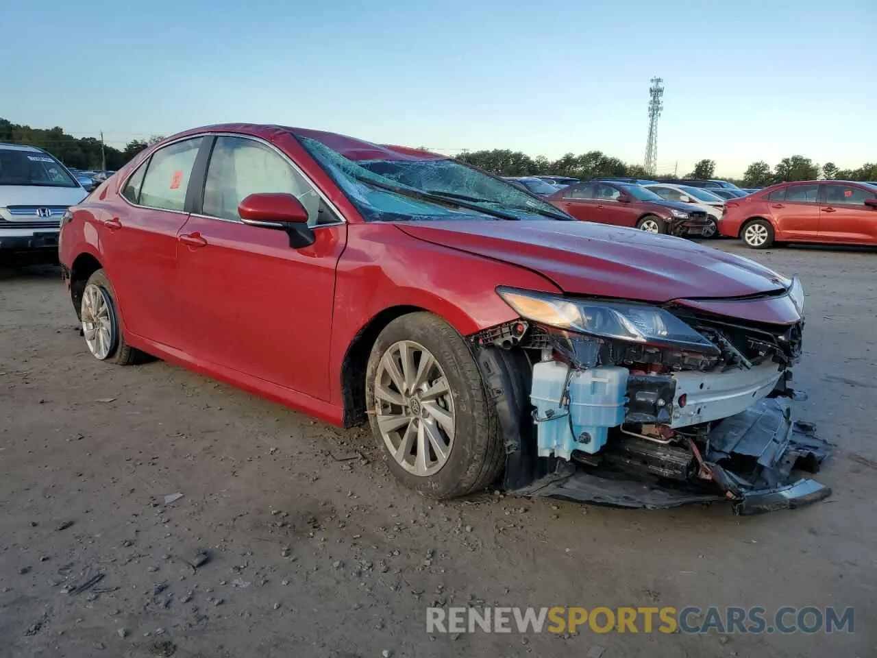 4 fotografías del automóvil dañado 4T1R11AK4PU123700 TOYOTA CAMRY 2023