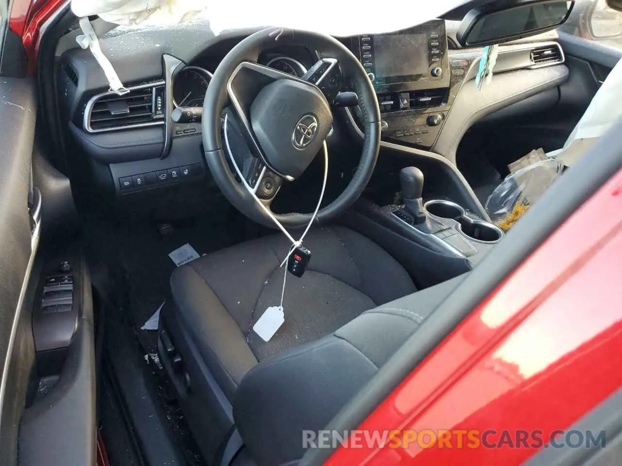 8 fotografías del automóvil dañado 4T1R11AK4PU123700 TOYOTA CAMRY 2023