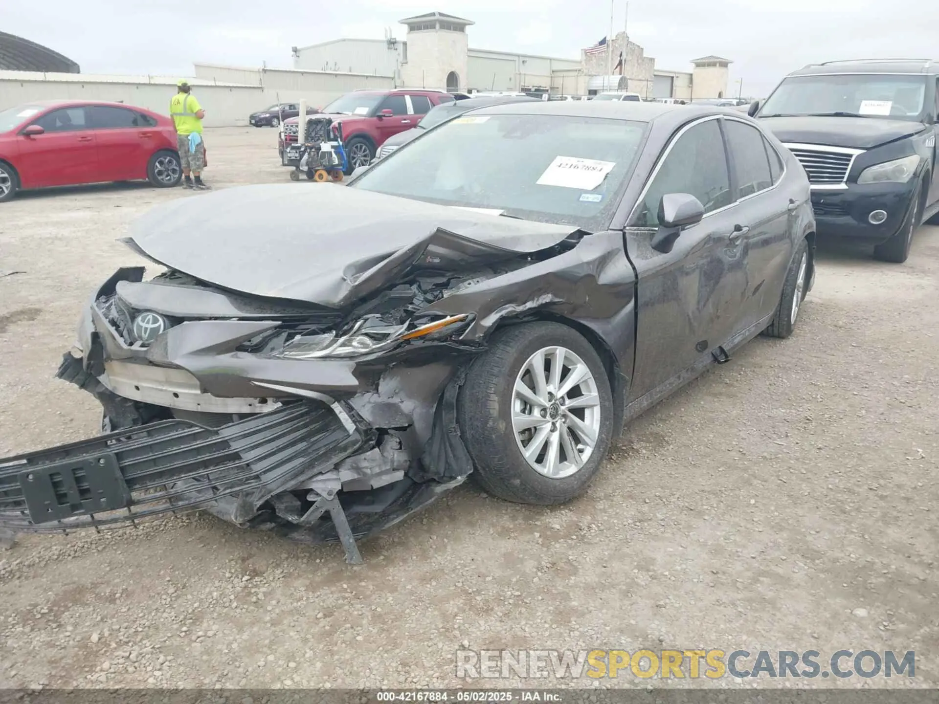 2 fotografías del automóvil dañado 4T1R11AK5PU152686 TOYOTA CAMRY 2023