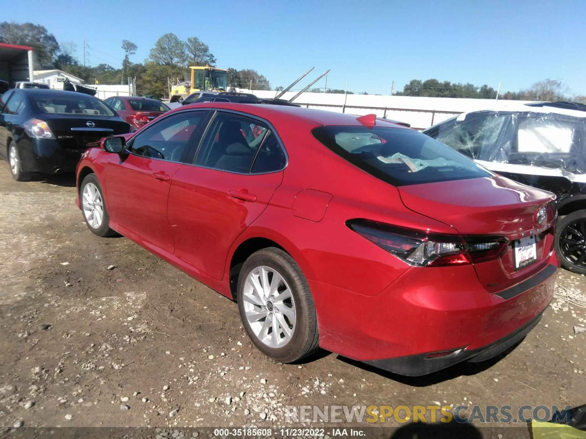 3 fotografías del automóvil dañado 4T1R11AK6PU100998 TOYOTA CAMRY 2023