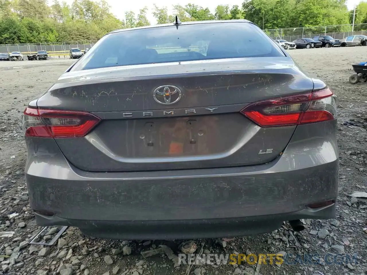 6 fotografías del automóvil dañado 4T1R11AK6PU129675 TOYOTA CAMRY 2023
