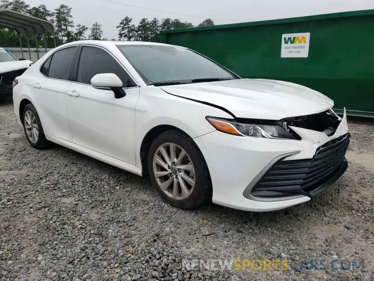 4 fotografías del automóvil dañado 4T1R11AK8PU112697 TOYOTA CAMRY 2023