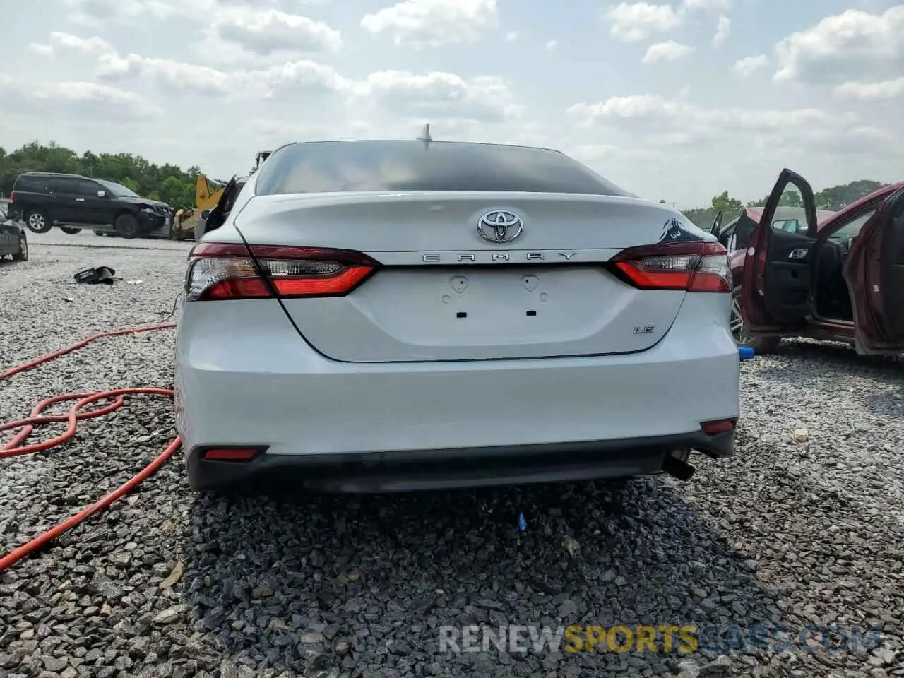6 fotografías del automóvil dañado 4T1R11AK8PU148955 TOYOTA CAMRY 2023