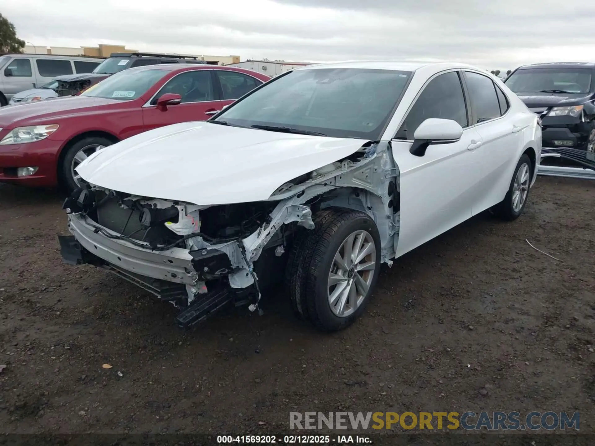 2 fotografías del automóvil dañado 4T1R11AK8PU153556 TOYOTA CAMRY 2023