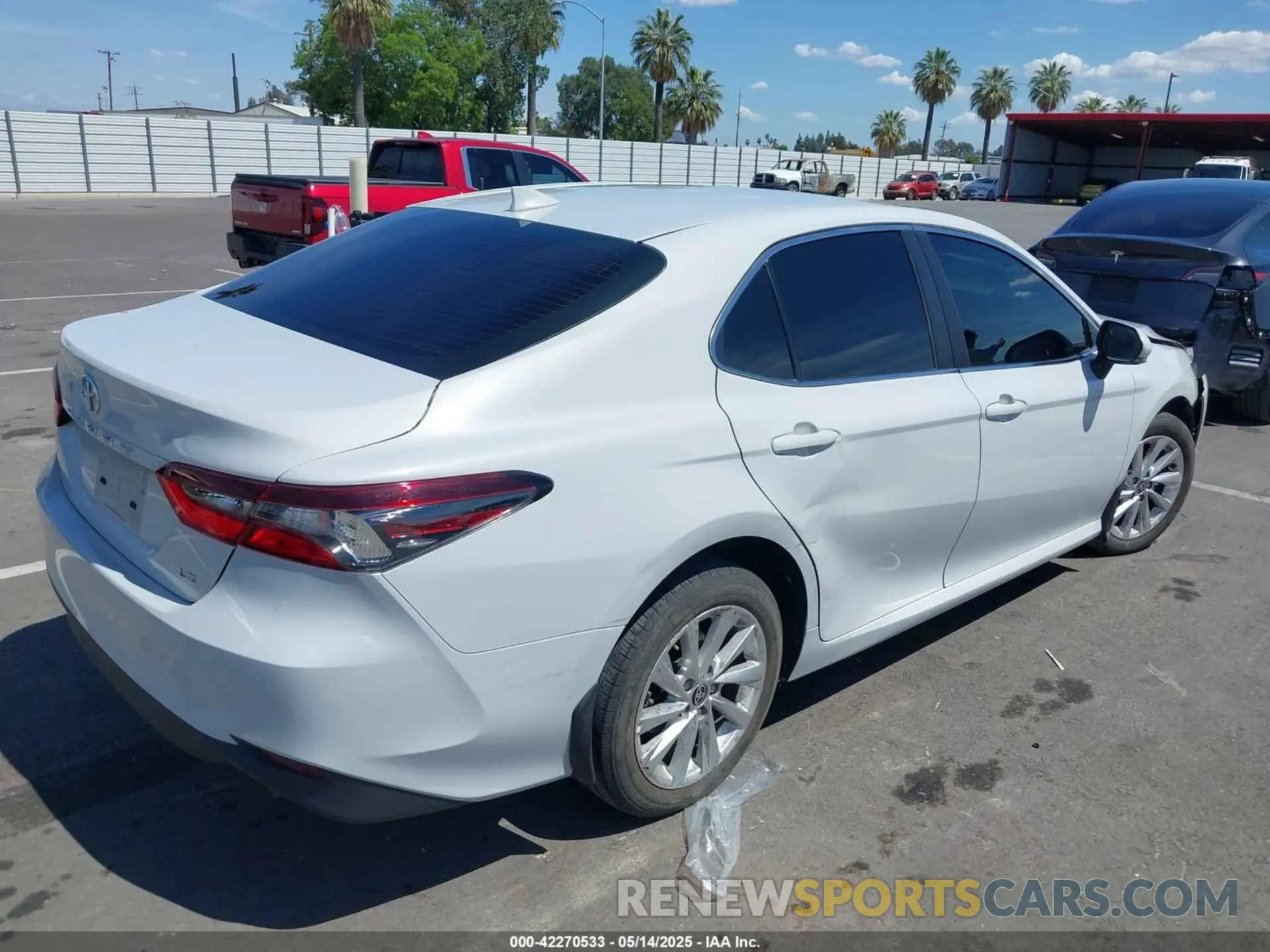 4 fotografías del automóvil dañado 4T1R11AK9PU134949 TOYOTA CAMRY 2023