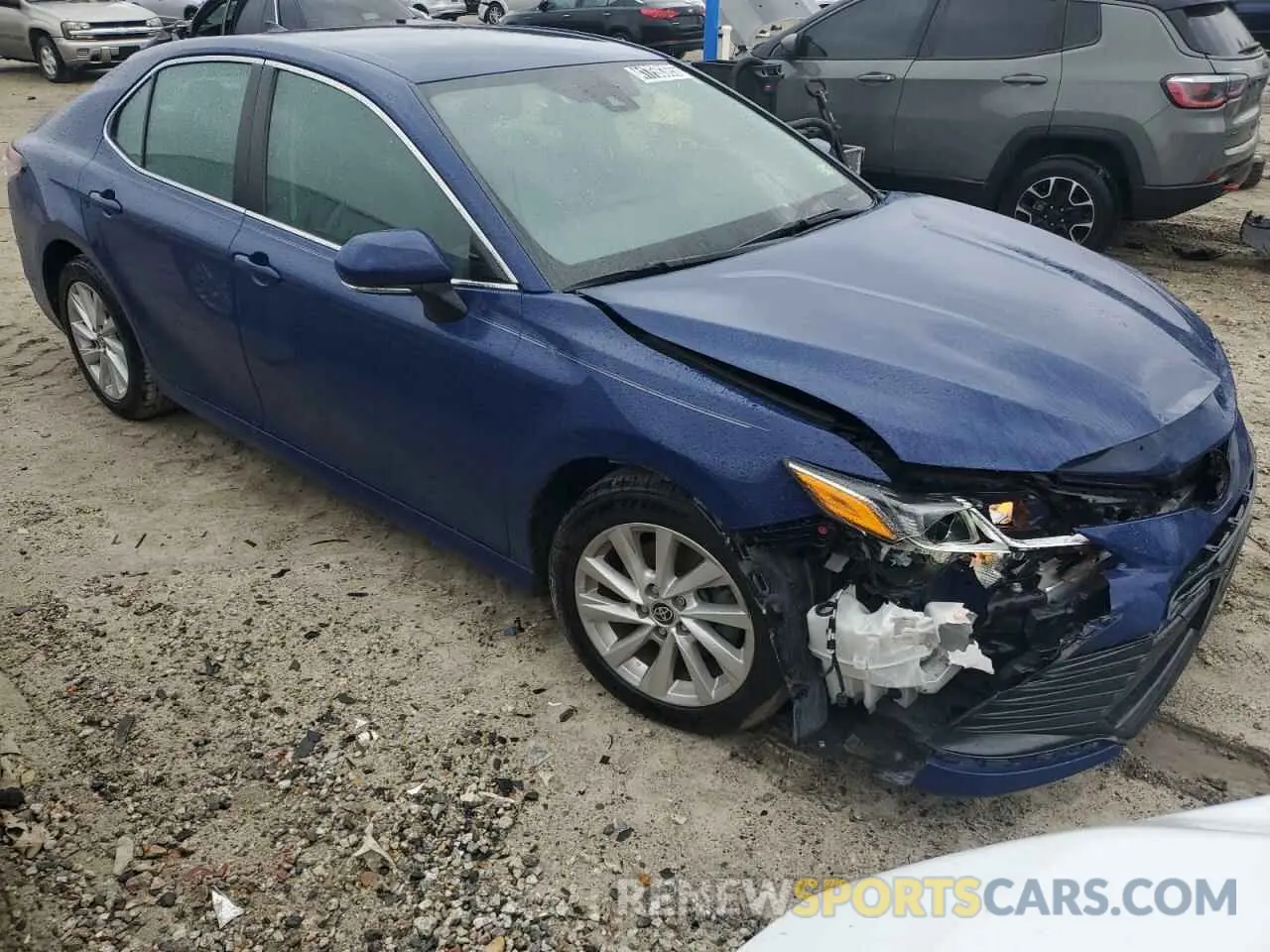 4 fotografías del automóvil dañado 4T1R11AK9PU141853 TOYOTA CAMRY 2023