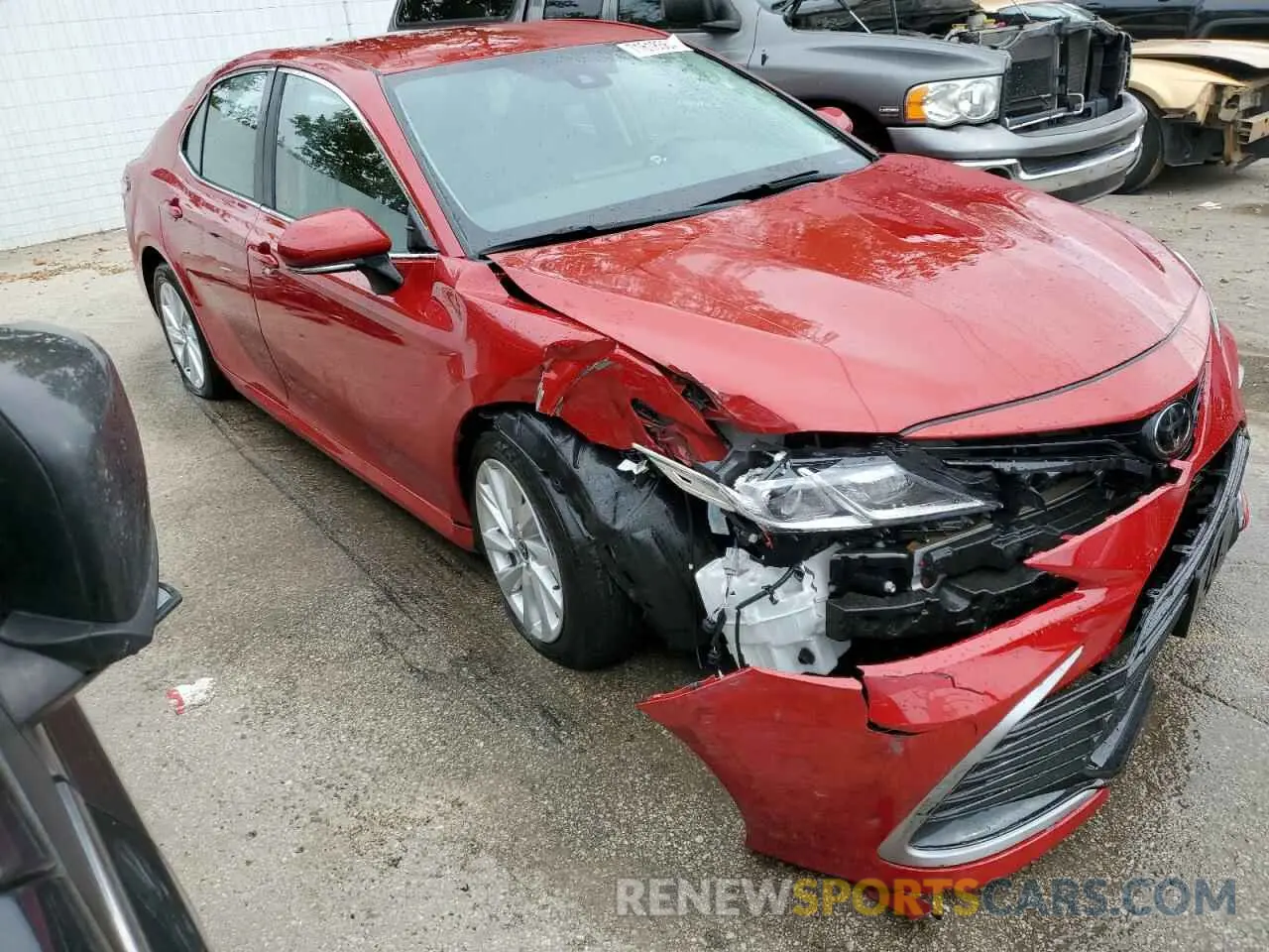 4 fotografías del automóvil dañado 4T1R11AK9PU151248 TOYOTA CAMRY 2023