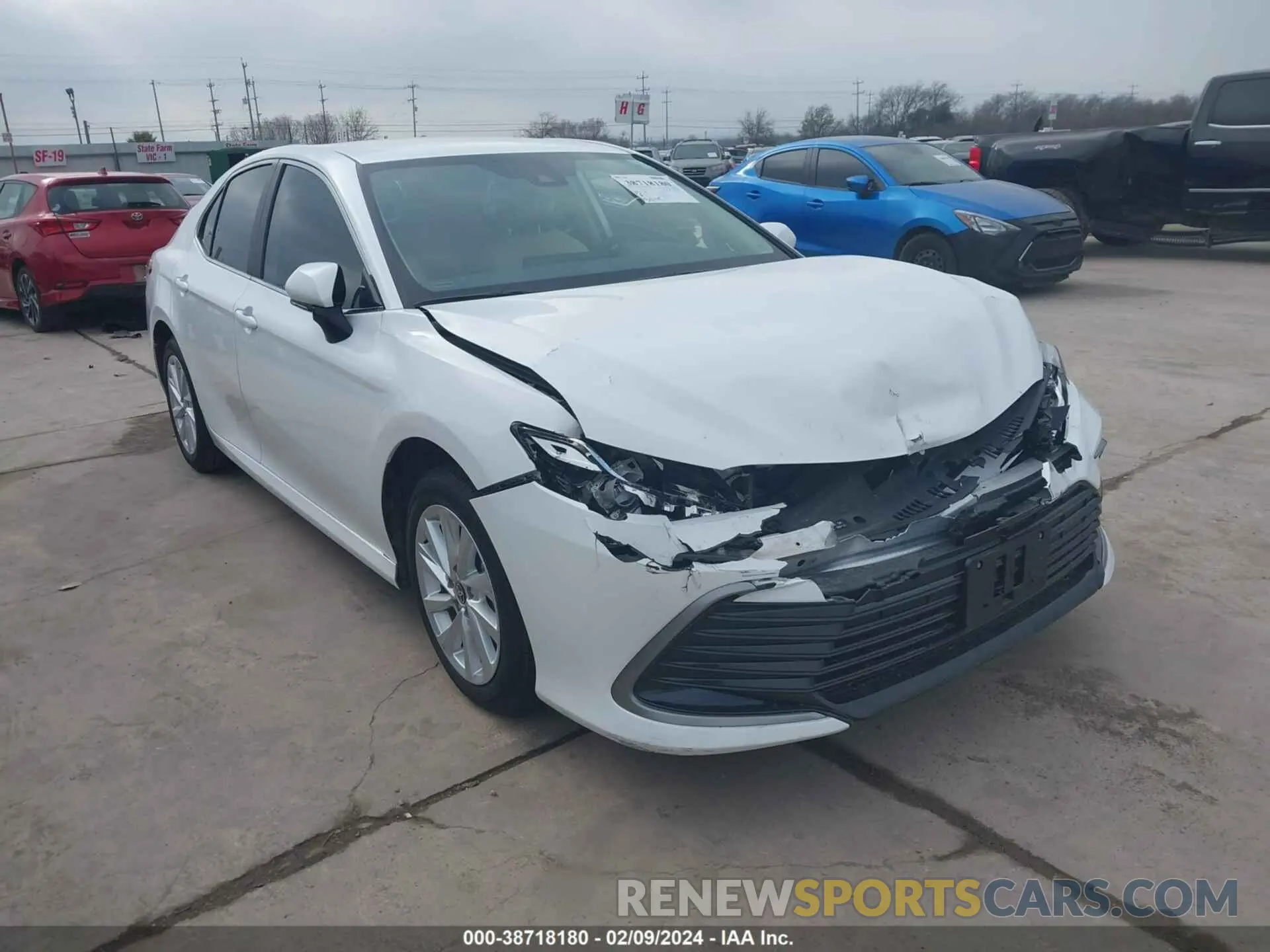 1 fotografías del automóvil dañado 4T1R11AK9PU838438 TOYOTA CAMRY 2023