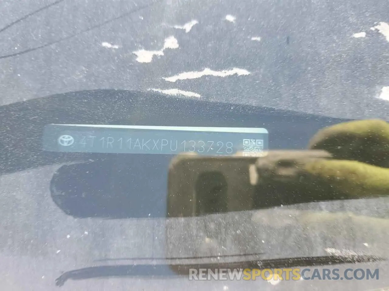12 fotografías del automóvil dañado 4T1R11AKXPU133728 TOYOTA CAMRY 2023