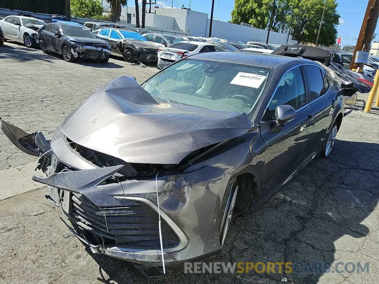1 fotografías del automóvil dañado 4T1R11AKXPU764124 TOYOTA CAMRY 2023