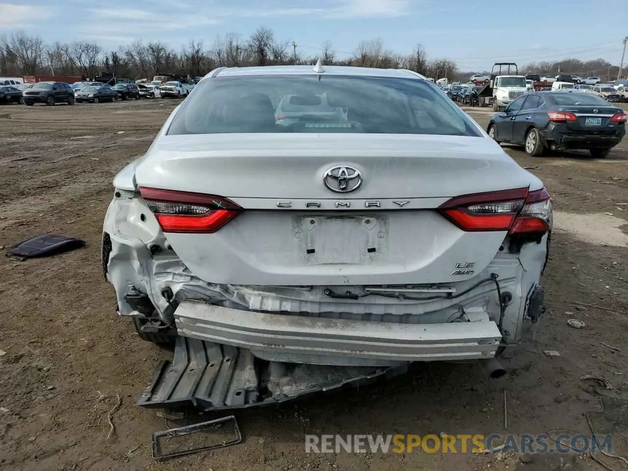 6 fotografías del automóvil dañado 4T1R11BK4PU089773 TOYOTA CAMRY 2023