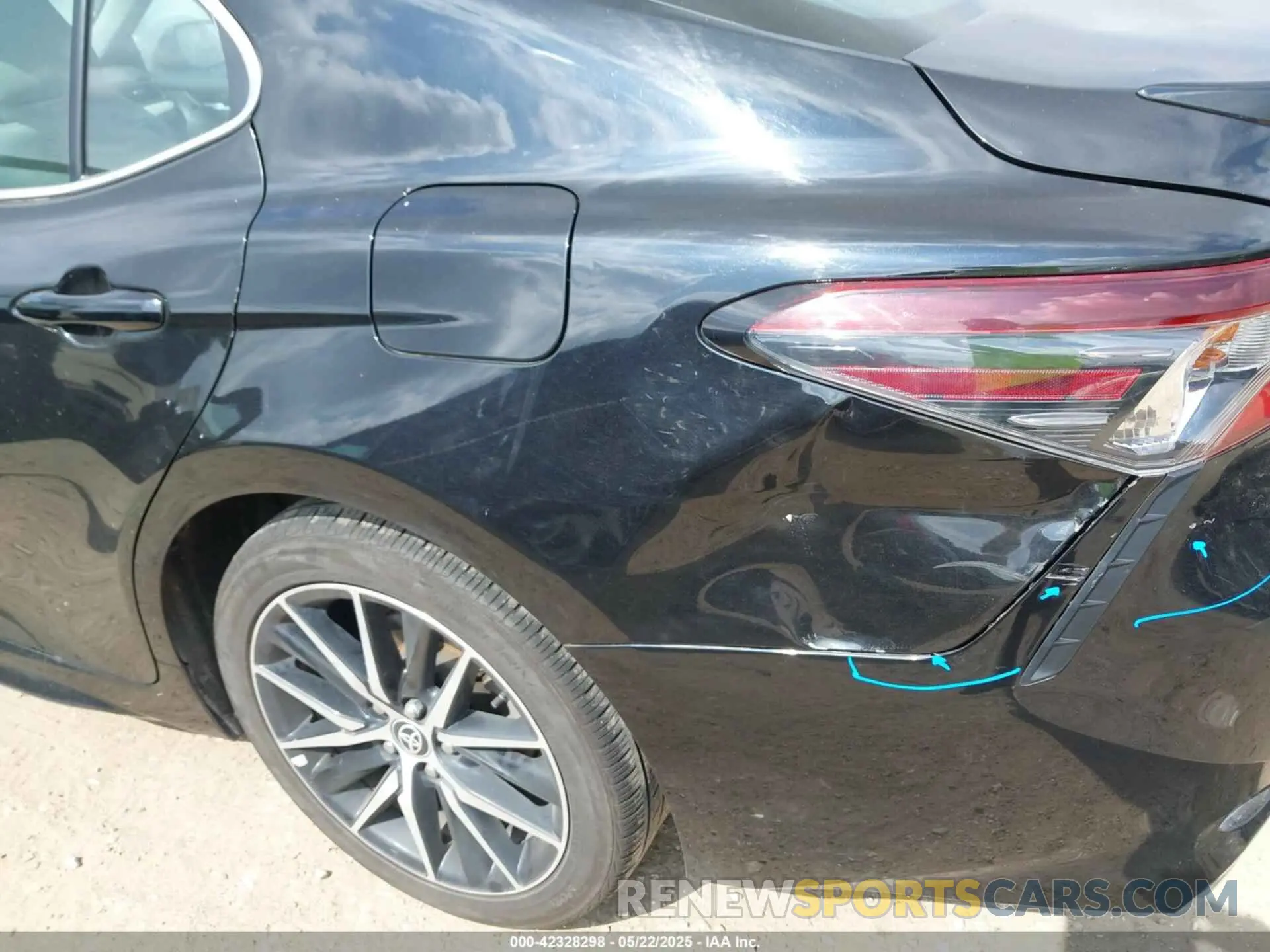 6 fotografías del automóvil dañado 4T1S11AK0PU155335 TOYOTA CAMRY 2023