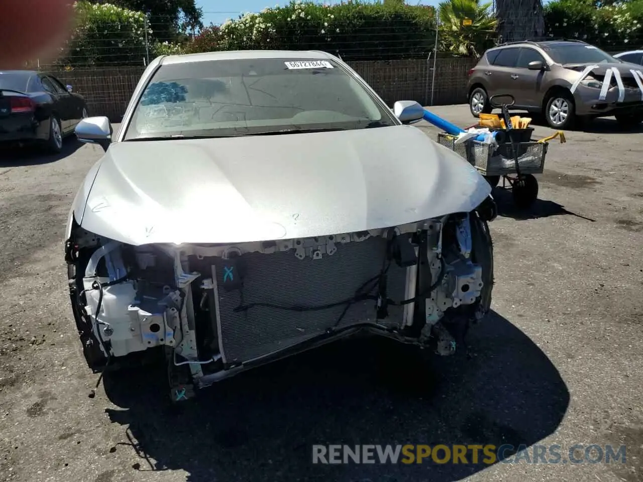 5 fotografías del automóvil dañado 4T1S11AK0PU831587 TOYOTA CAMRY 2023