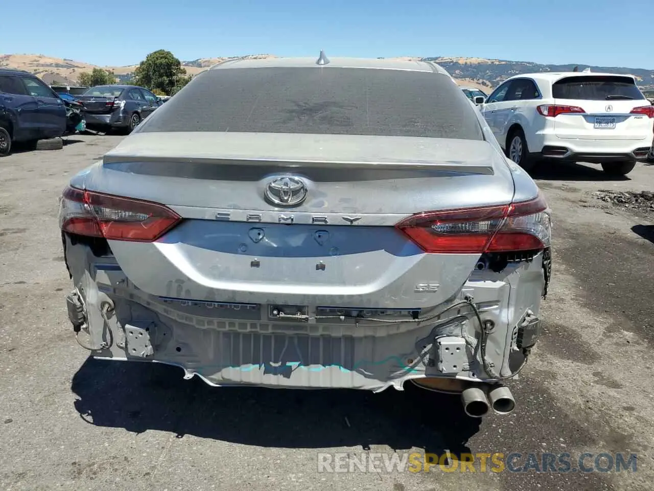 6 fotografías del automóvil dañado 4T1S11AK0PU831587 TOYOTA CAMRY 2023
