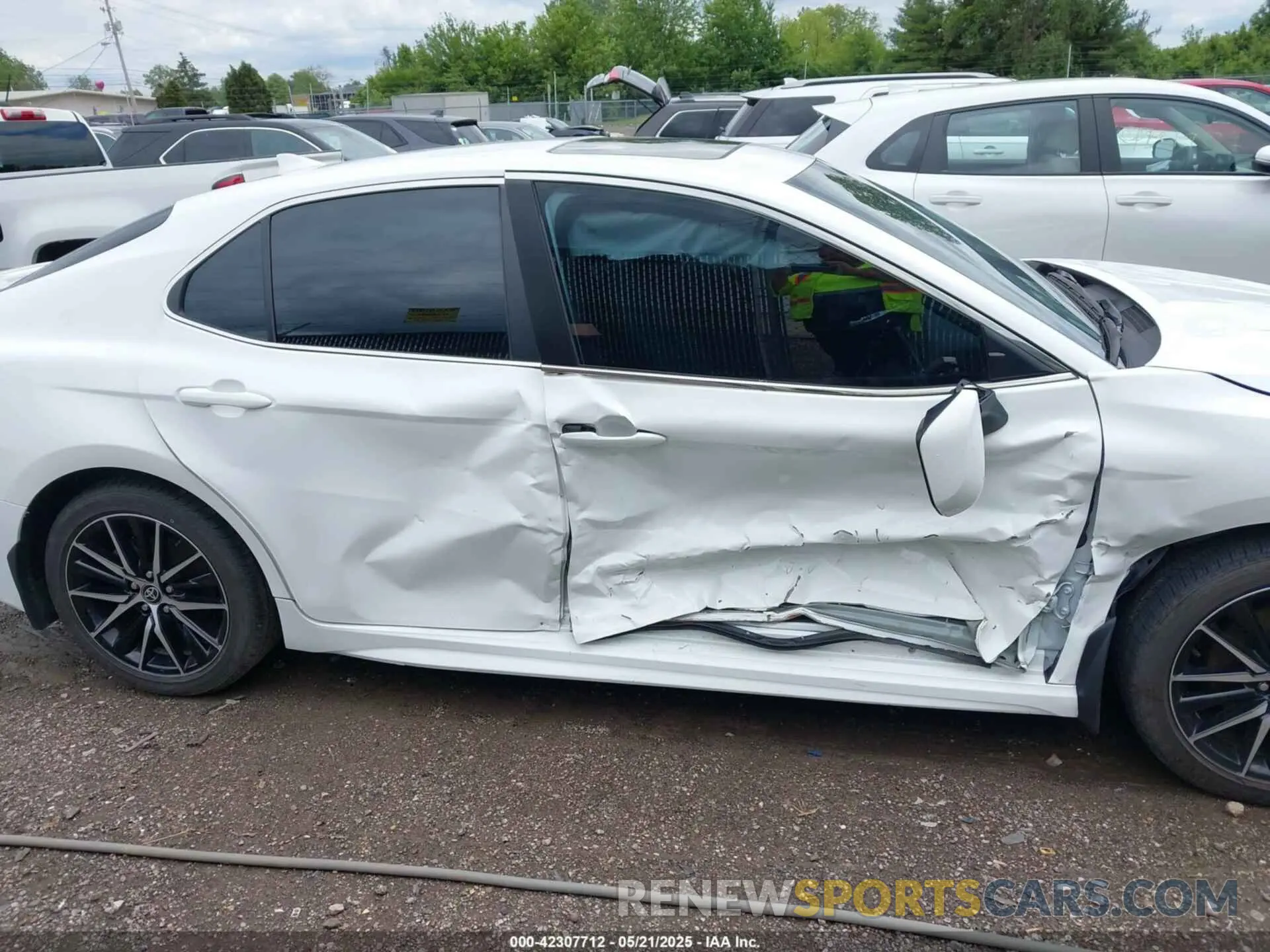 6 fotografías del automóvil dañado 4T1S11AK8PU110725 TOYOTA CAMRY 2023